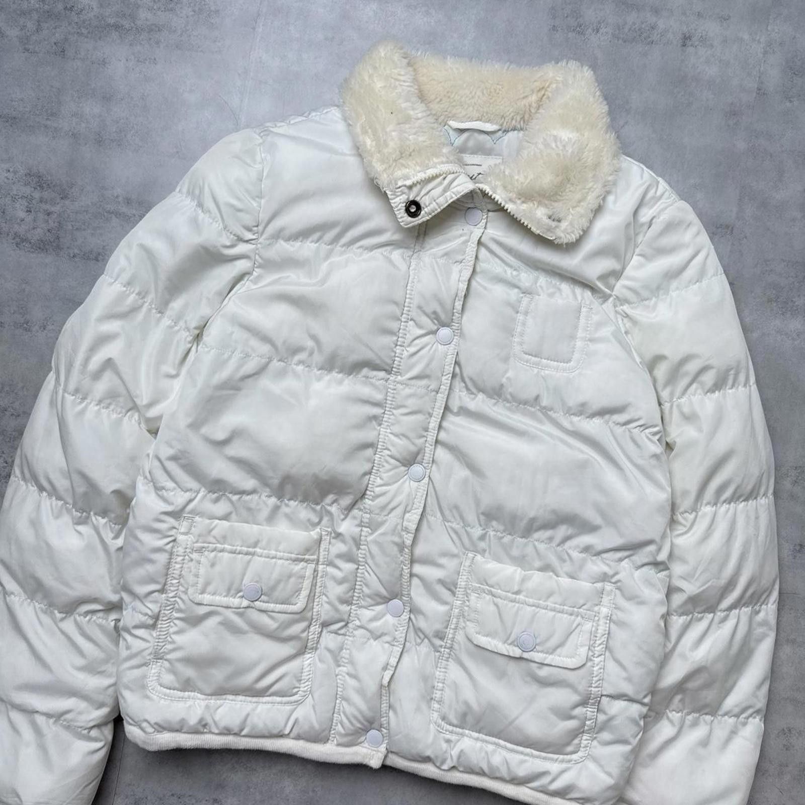 Aeropostale Y2K Aeropostale 00s Puffer White jacket Size S / US 4 / IT 40 - 3 Thumbnail