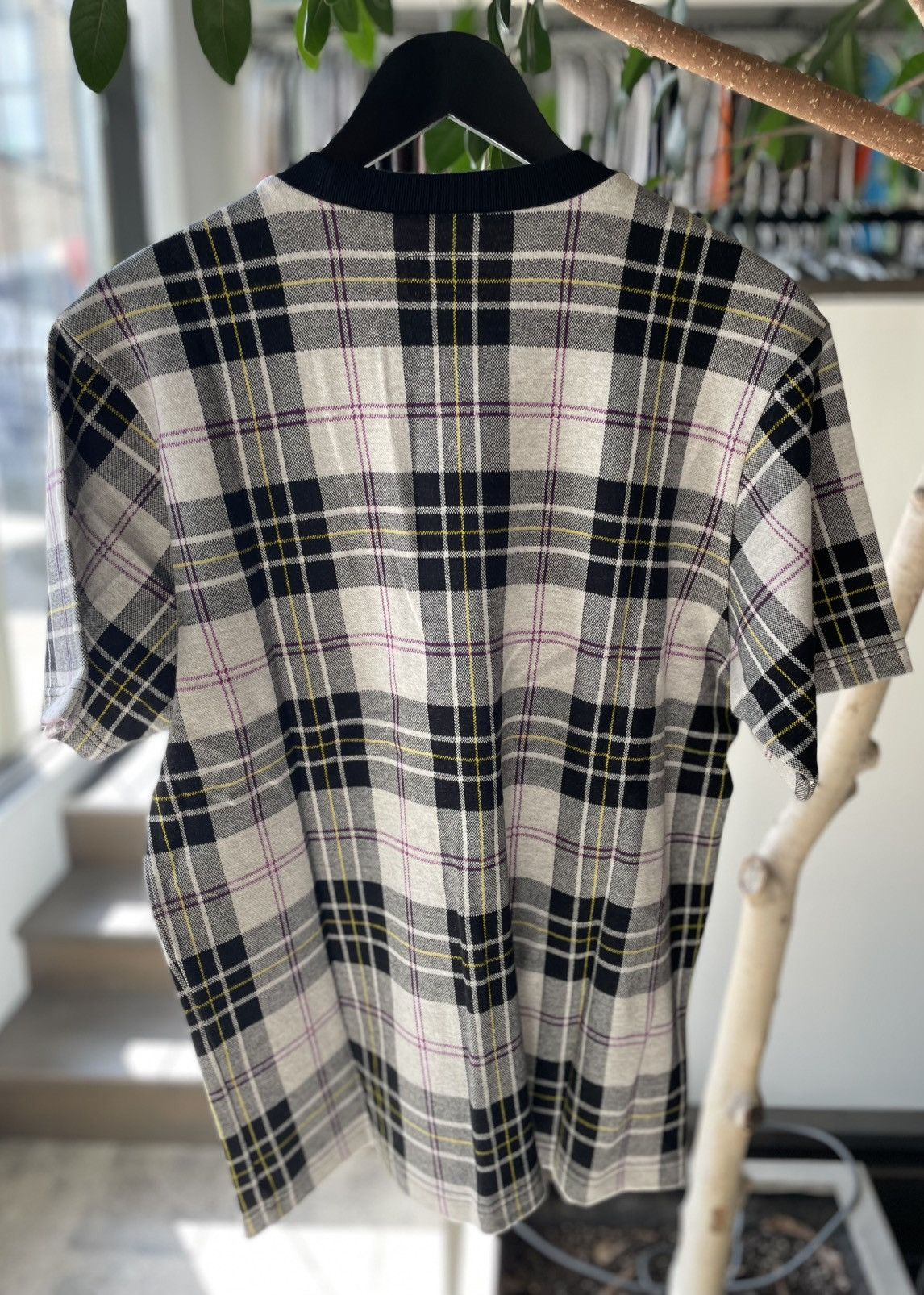 Supreme Supreme Jacquard Tartan Plaid Pocket Tee Size US M / EU 48-50 / 2 - 3 Thumbnail