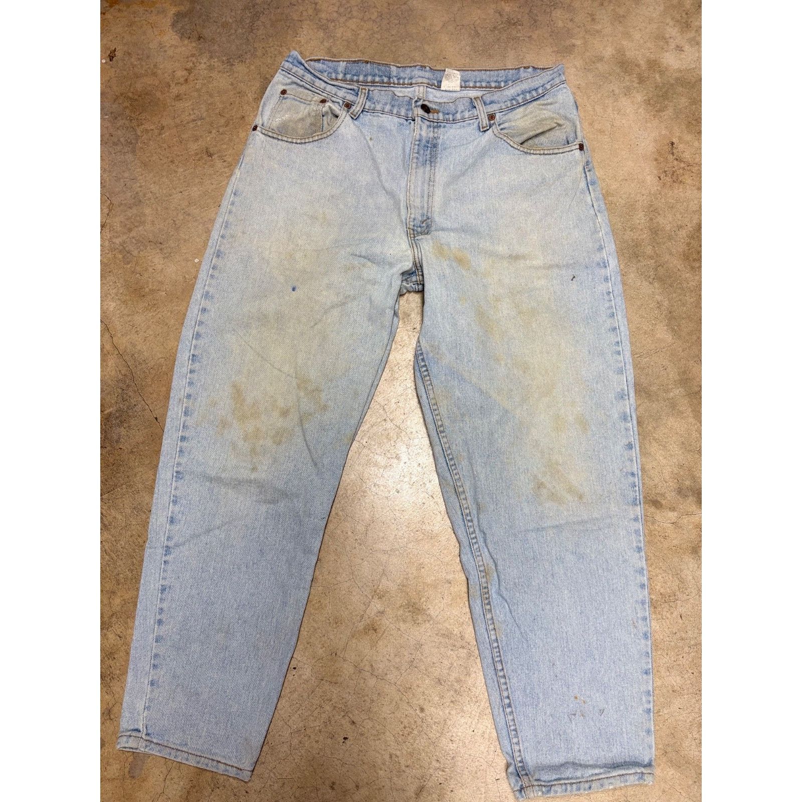 Levi's VTG Levi’s 560 Loose Fit High Rise Light Jeans USA Made 36 Size US 36 / EU 52 - 4 Thumbnail