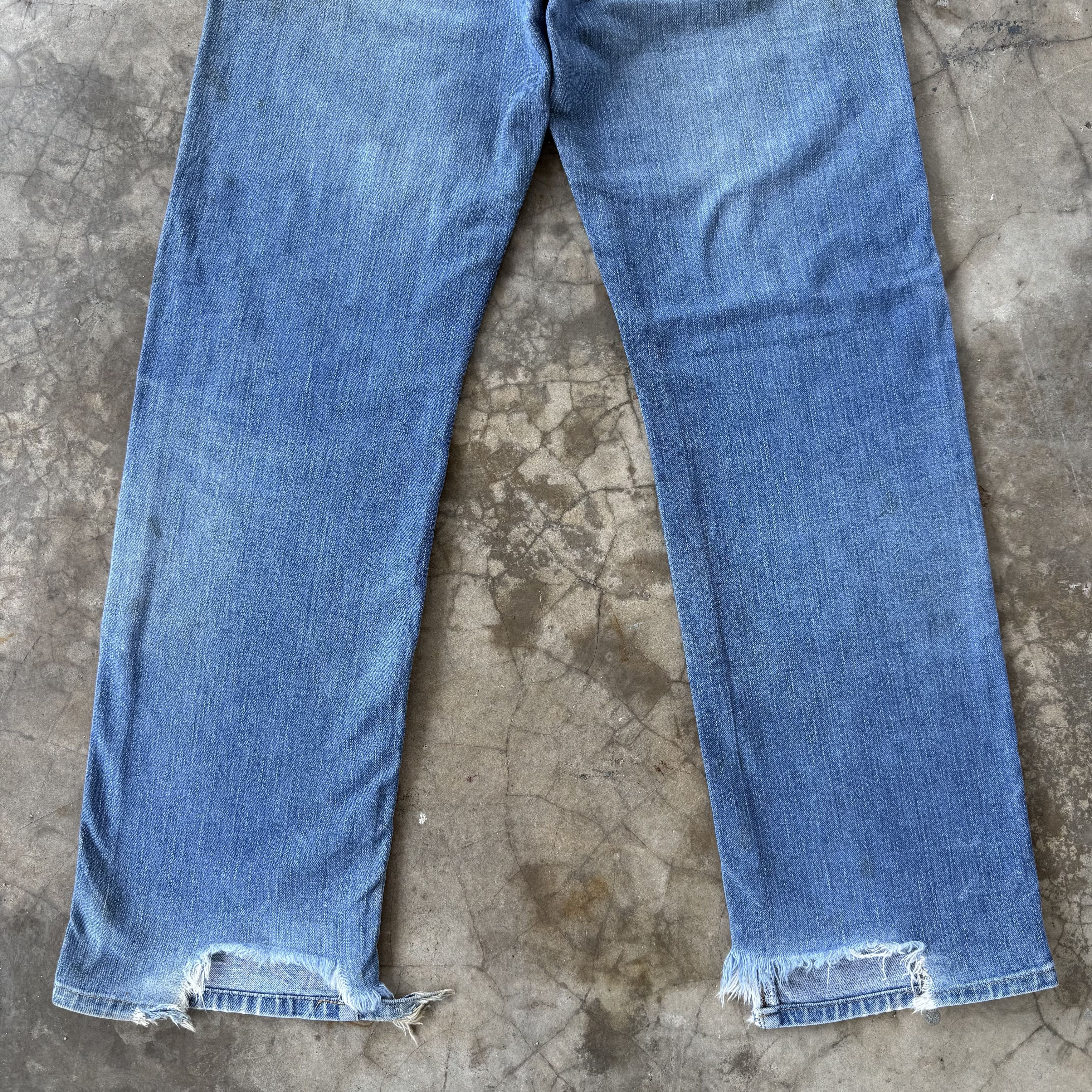 Edwin Vintage Edwin Faded Stone Wash Denim Jean W32 Size US 32 / EU 48 - 10 Thumbnail