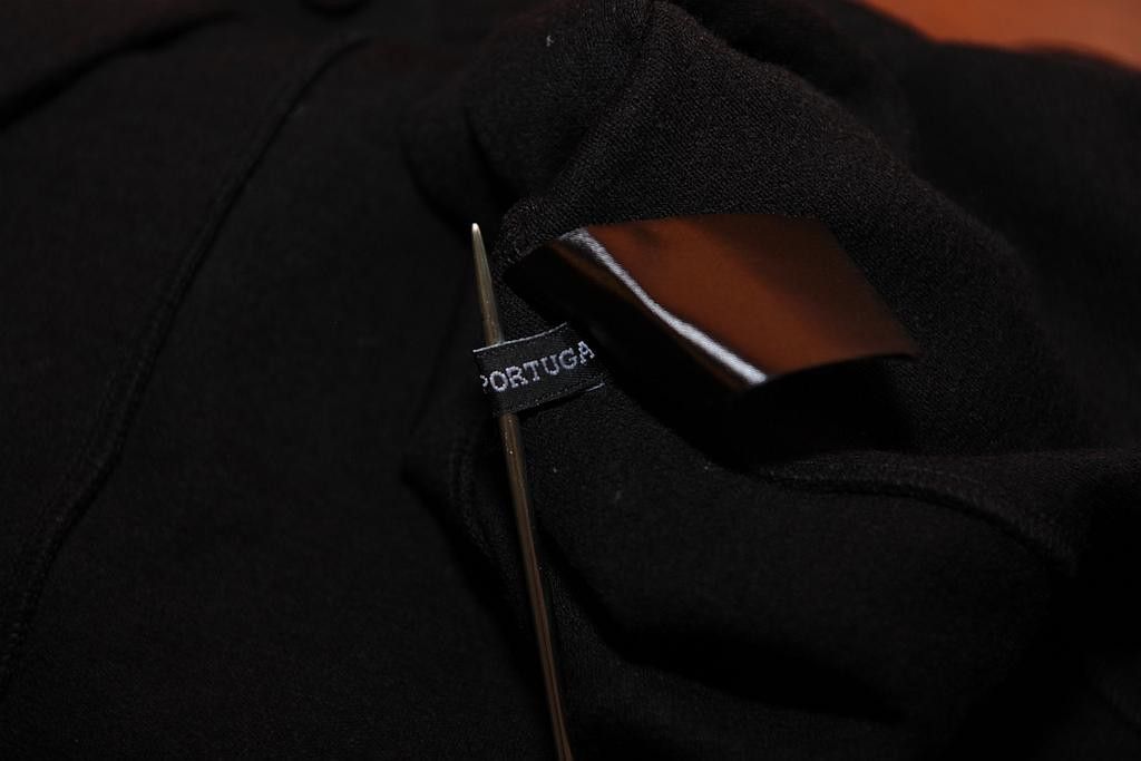 Ann Demeulemeester Archive Lazlo Wool Blend Coat Black Priest Size US XS / EU 42 / 0 - 7 Thumbnail