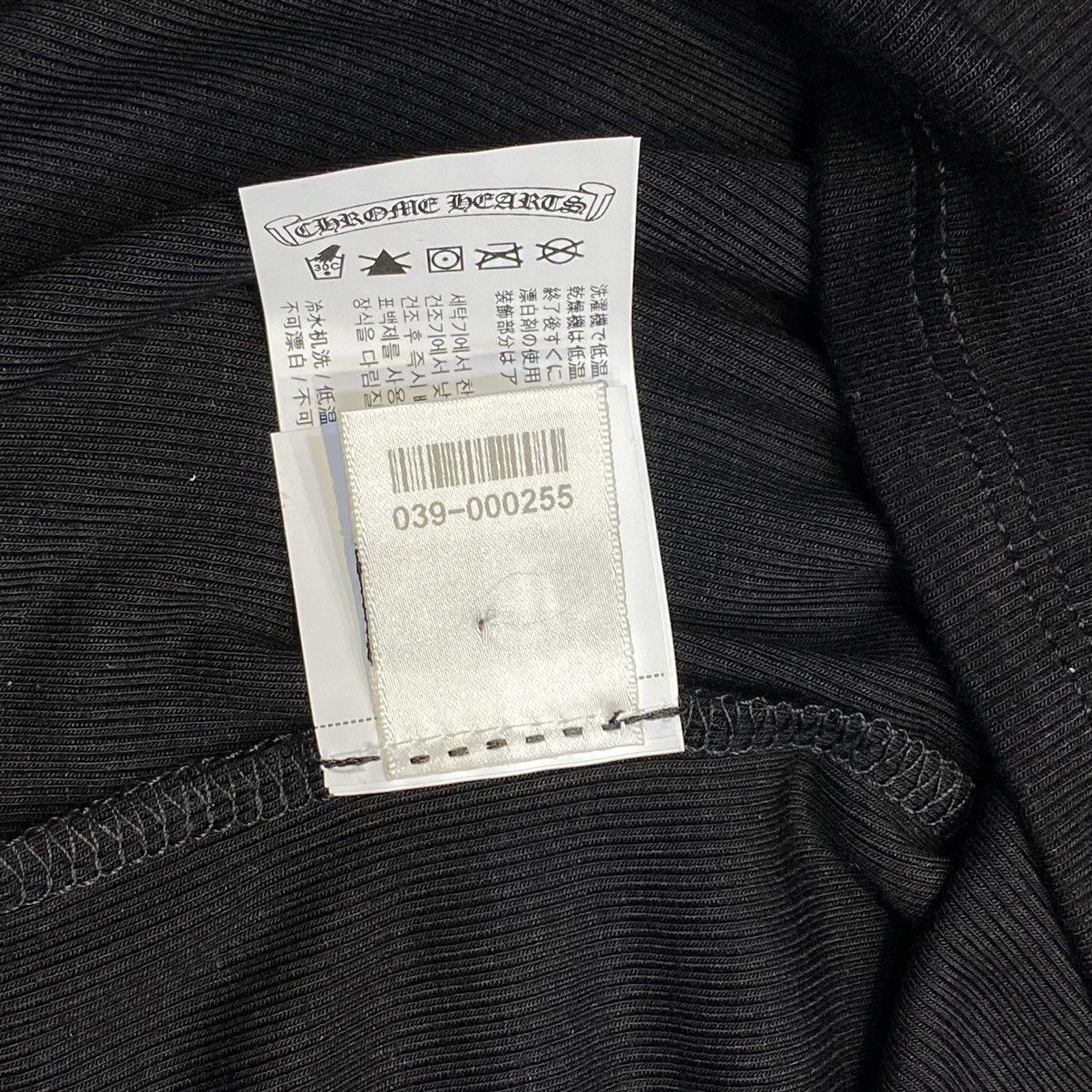 Chrome Hearts Chrome hearts Bad Seed CH embroidered black long sleeve Size S / US 4 / IT 40 - 11 Thumbnail