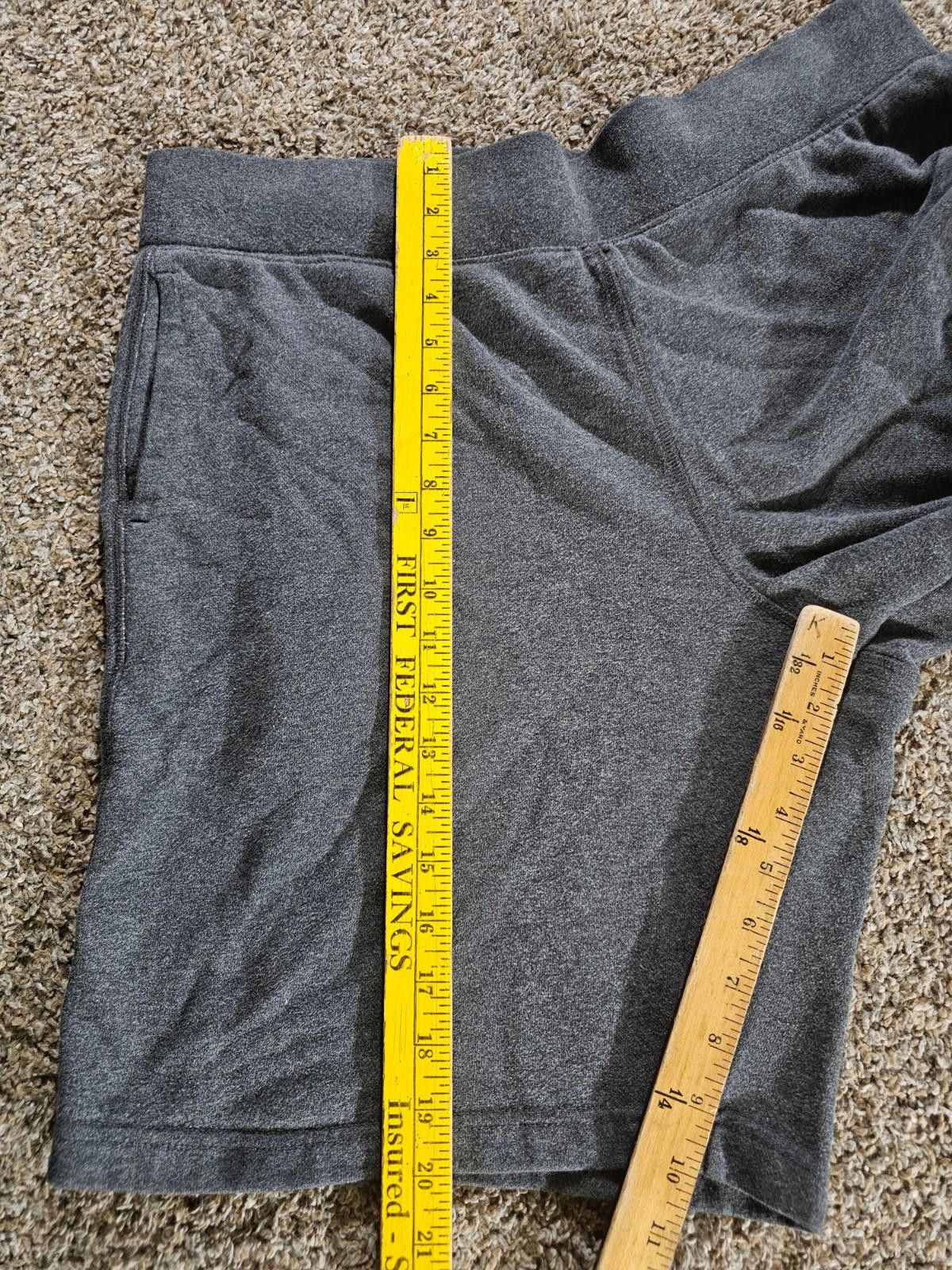 Champion Champion Cotton Terry Athletic Short Drawstring XL Gray Size US 36 / EU 52 - 5 Thumbnail