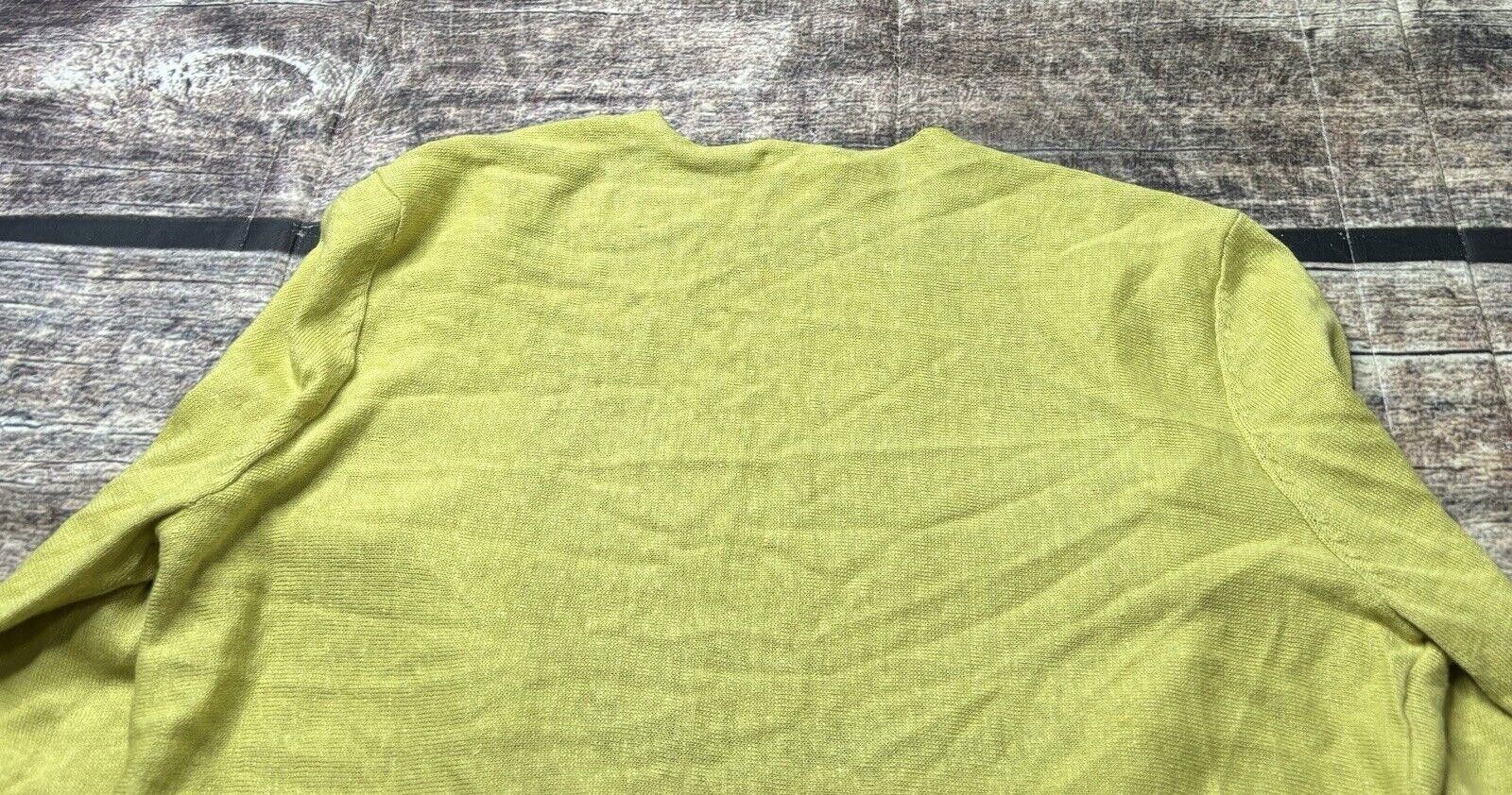 Other J Jill Cardigan Sweater Women's Small Linen Blend Open Knit Size S / US 4 / IT 40 - 8 Thumbnail