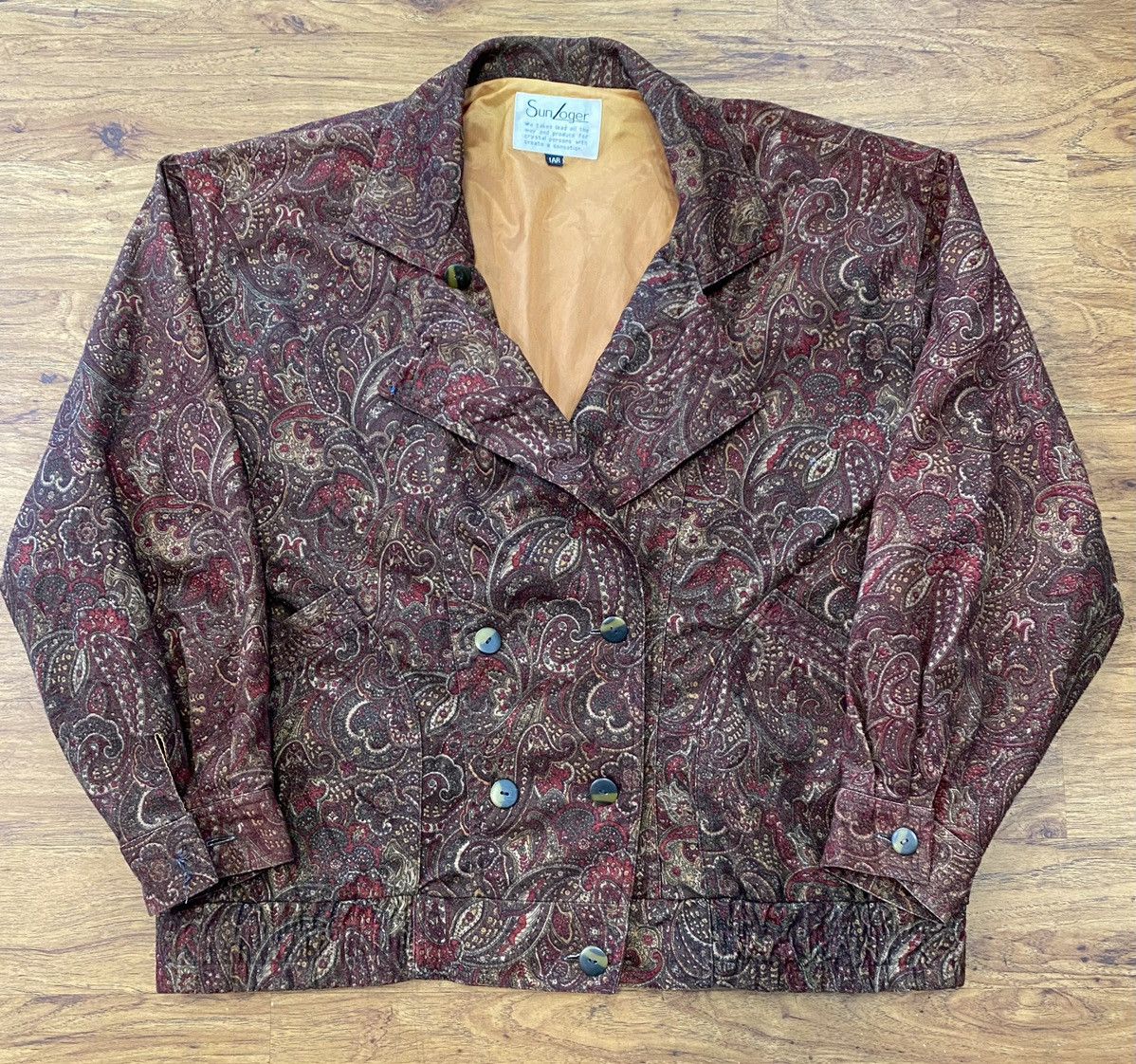 Japanese Brand Vintage 70’s 80’s Sun Loger Jacket Japanese Designer Brand Size L / US 10 / IT 46 - 1 Thumbnail