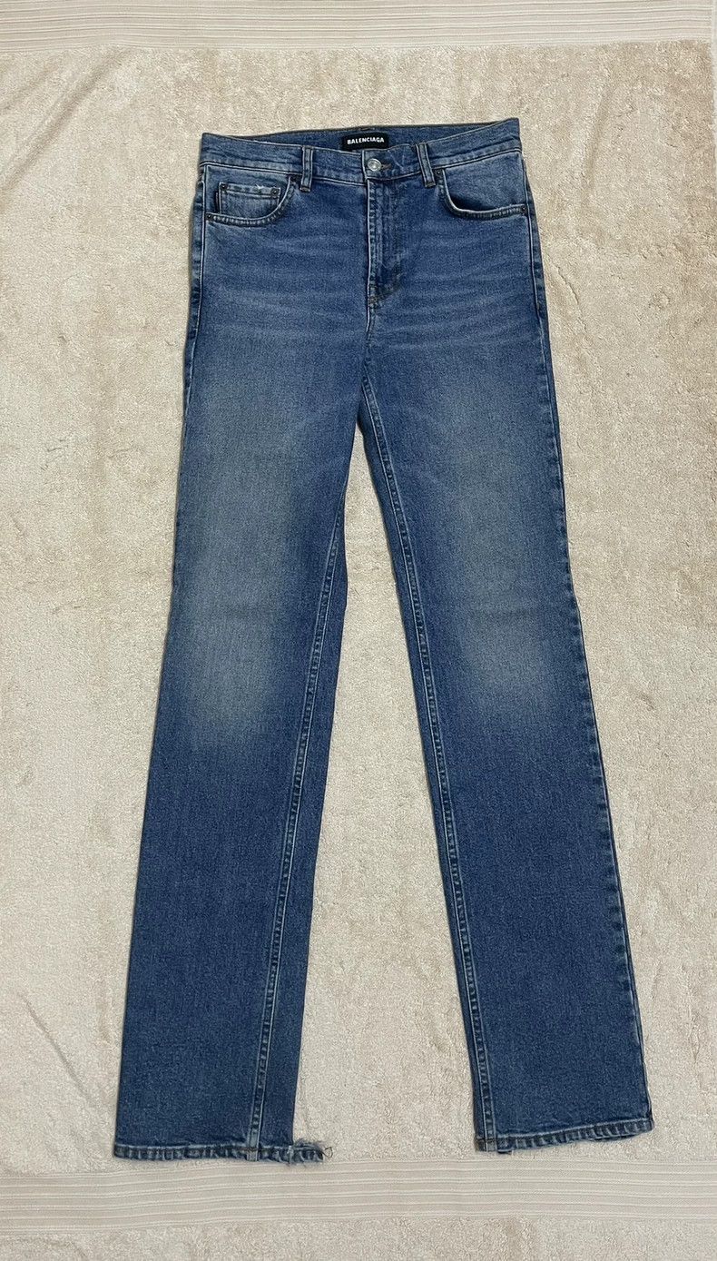 Balenciaga Balenciaga Distressed Denim Pants Size US 30 / EU 46 - 5 Thumbnail