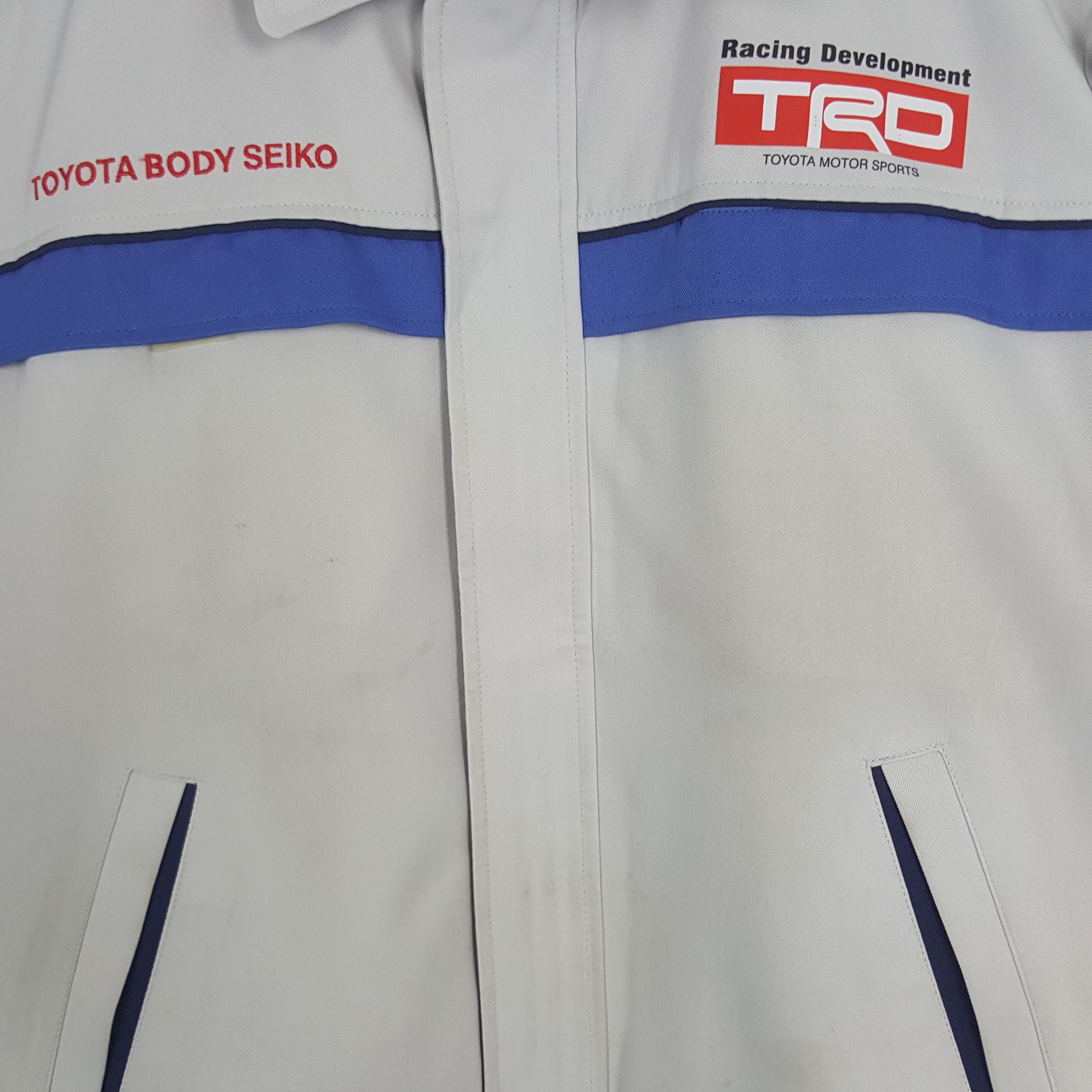 Japanese Brand × Vintage Vintage TRD Racing Custom Art Worker Sport Jacket Size US L / EU 52-54 / 3 - 3 Thumbnail