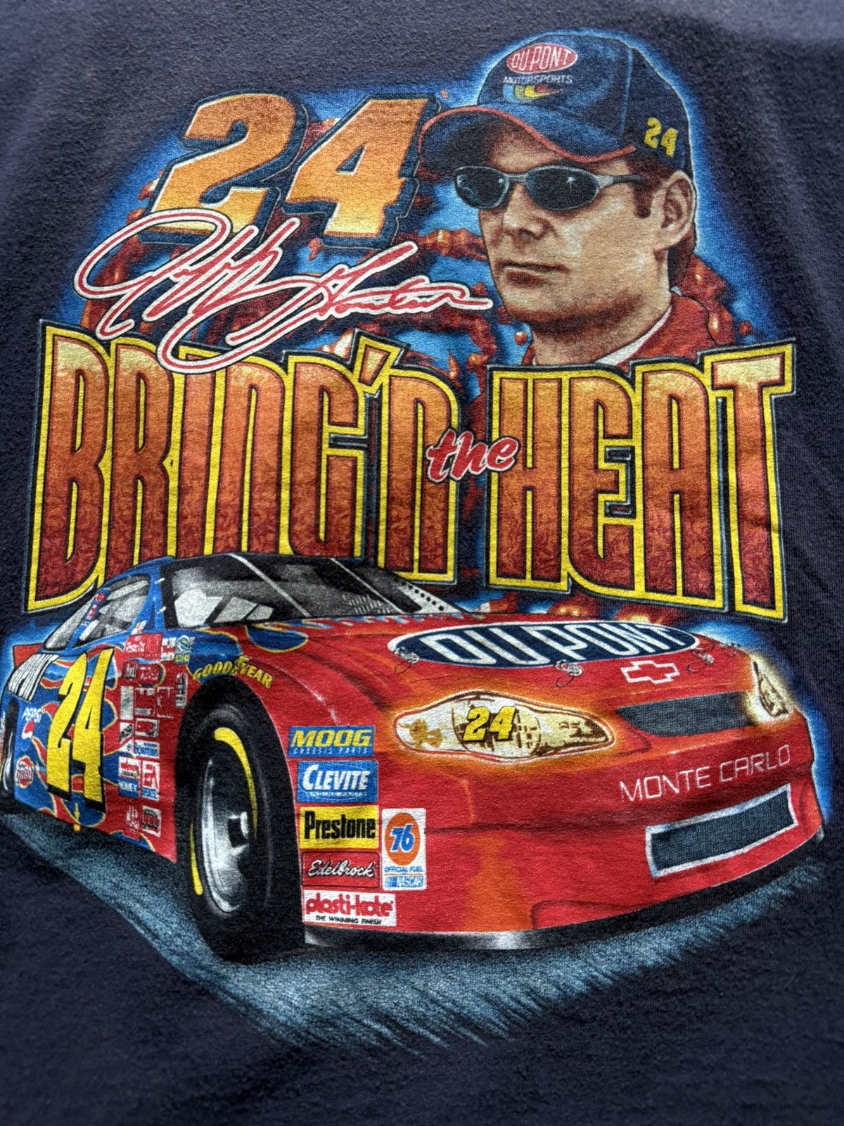 Chase Authentics × NASCAR NASCAR, JEFF GORDON #24 Vintage T Shirt, BRING'N THE HEAT Size US M / EU 48-50 / 2 - 2 Thumbnail