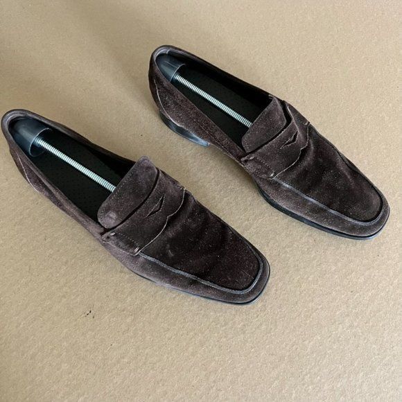 Tod's Tod's Suede Driving Penny Loafers Size US 11 / EU 44 - 3 Thumbnail