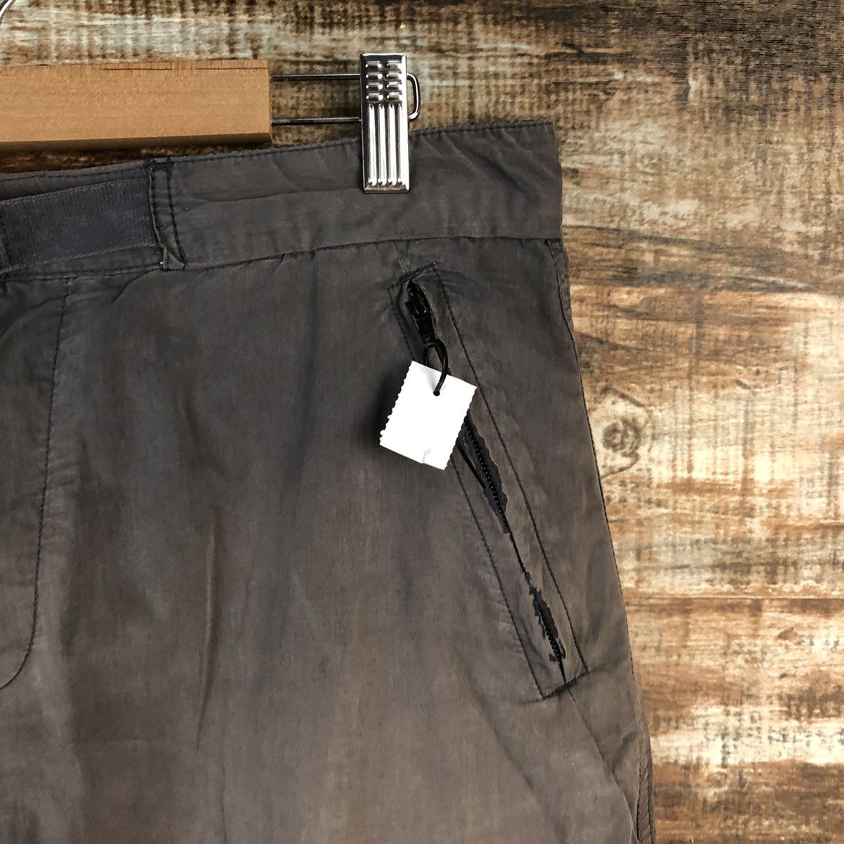 Marks & Spencer Mark & Spencer Brown faded Cargo Multipocket Pants #A2545 Size US 31 - 8 Thumbnail