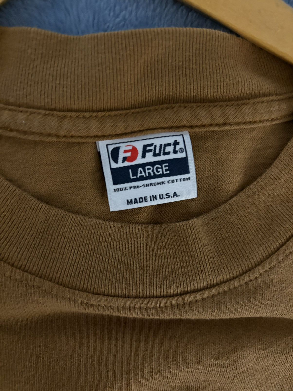 FUCT FUCT Ford Tee Brown Size US L / EU 52-54 / 3 - 3 Thumbnail