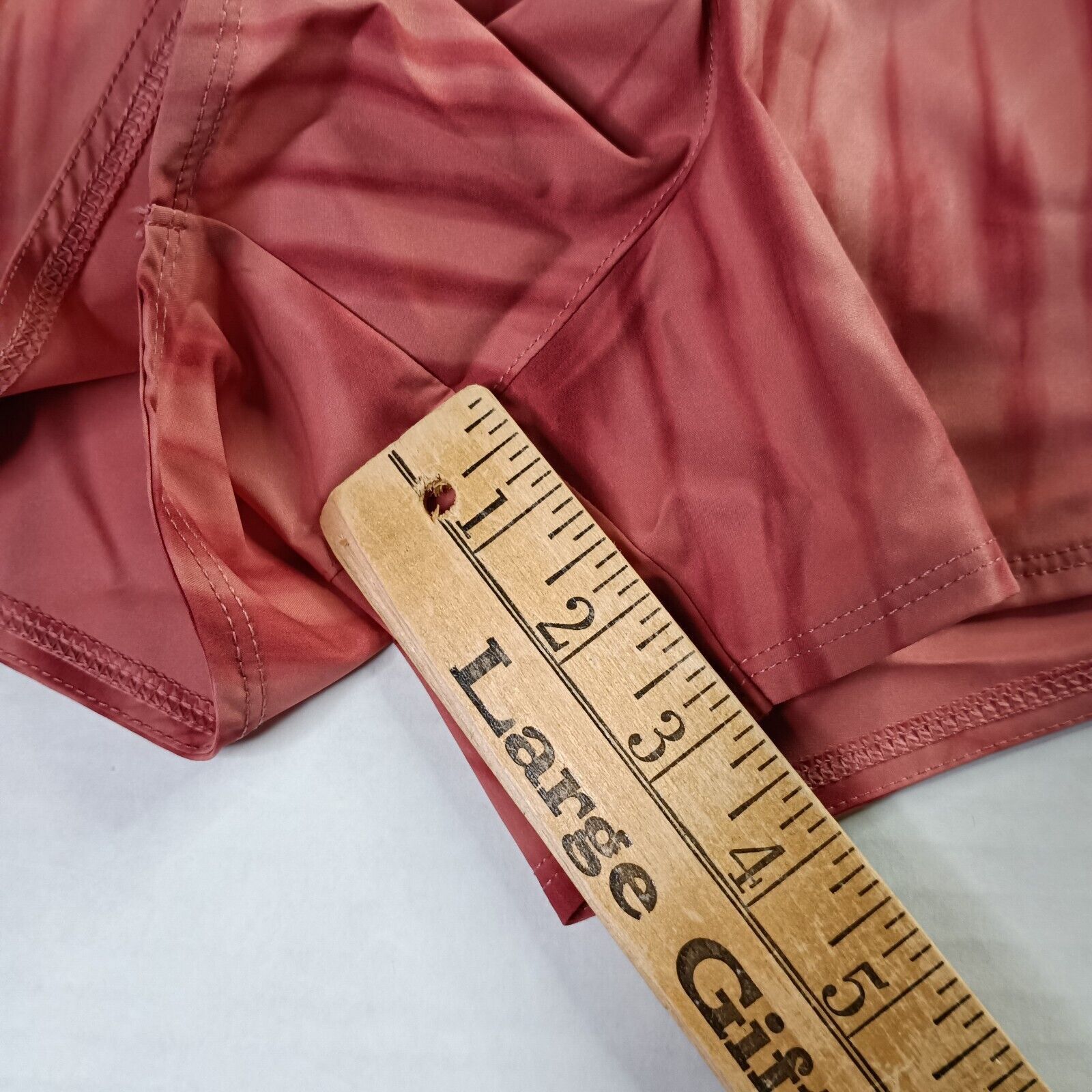 Nike Nike High-Waisted 3" Brief-Lined Shorts Women XL Canyon Pink Size 36" / US 14 / IT 50 - 2 Thumbnail
