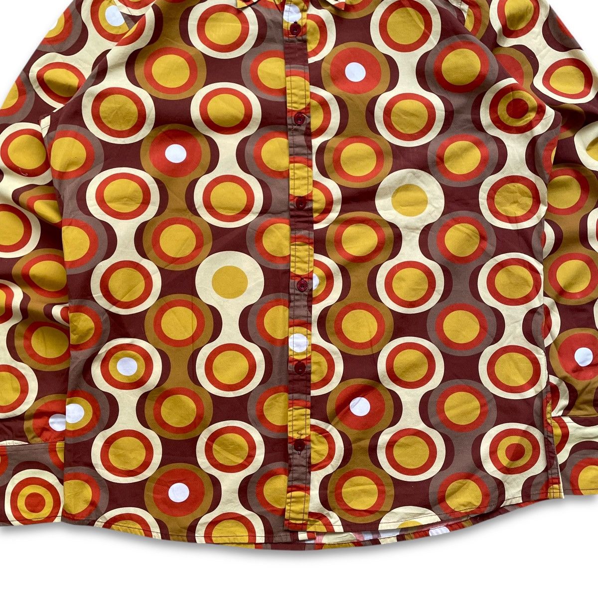Vintage VINTAGE MADCAP ENGLAND RETRO AOP BUTTON UPS SHIRT Size US XL / EU 56 / 4 - 5 Thumbnail