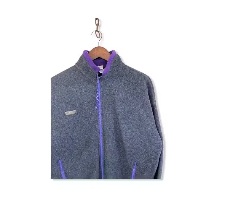 Columbia Vintage Columbia Small Logo Fleece Jacket Size US M / EU 48-50 / 2 - 3 Thumbnail