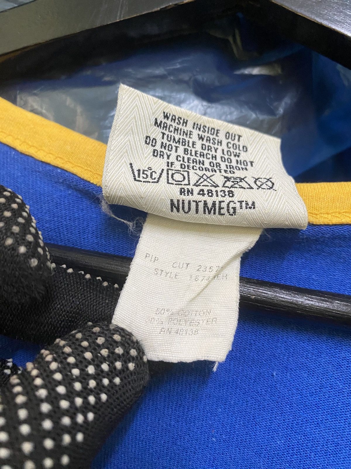 NHL × Nutmeg Vintage Nutmeg Mills St. Louis Blues Brett Hull Jersey Tee Size US XL / EU 56 / 4 - 6 Thumbnail