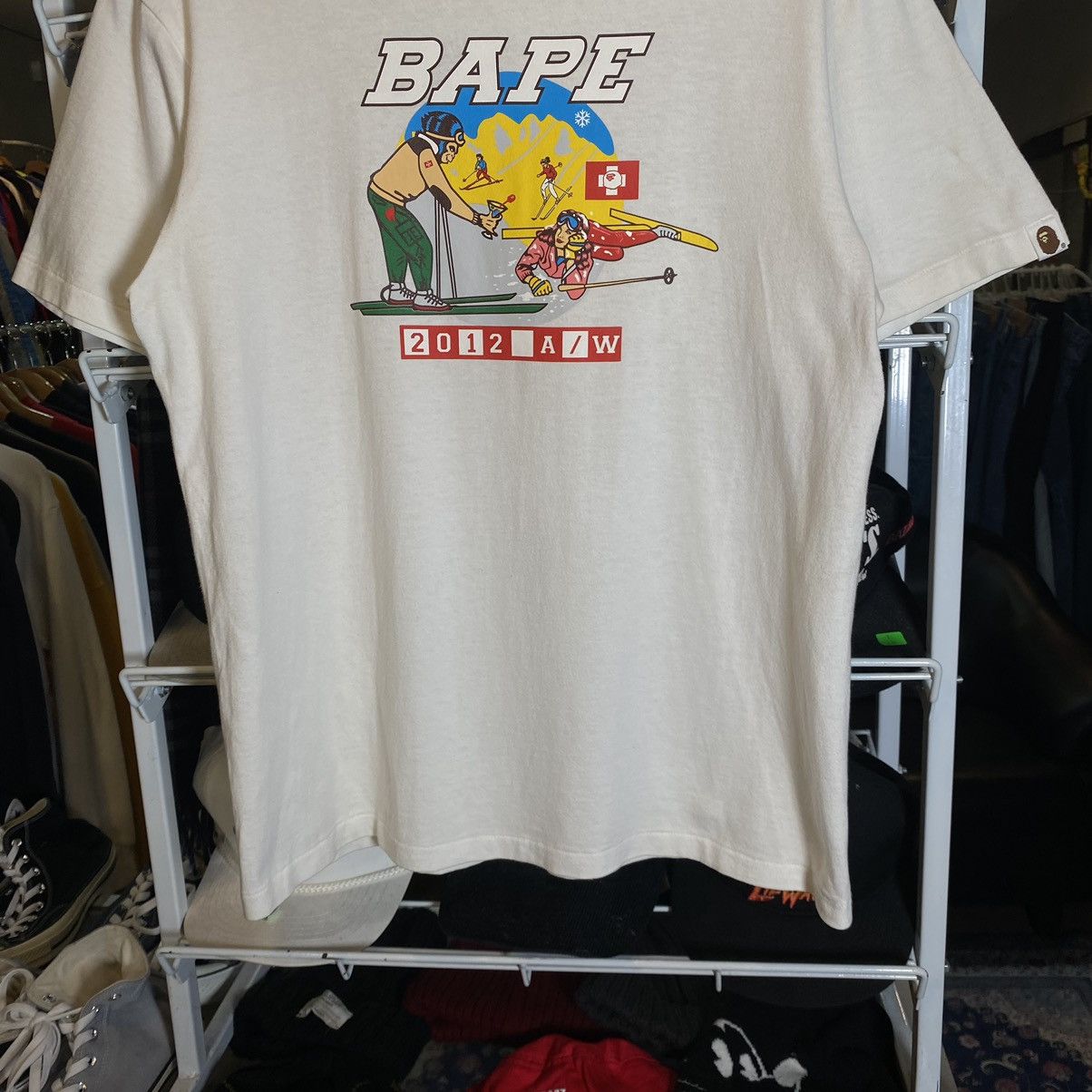Bape AW12 Ski Tee Size US M / EU 48-50 / 2 - 4 Thumbnail