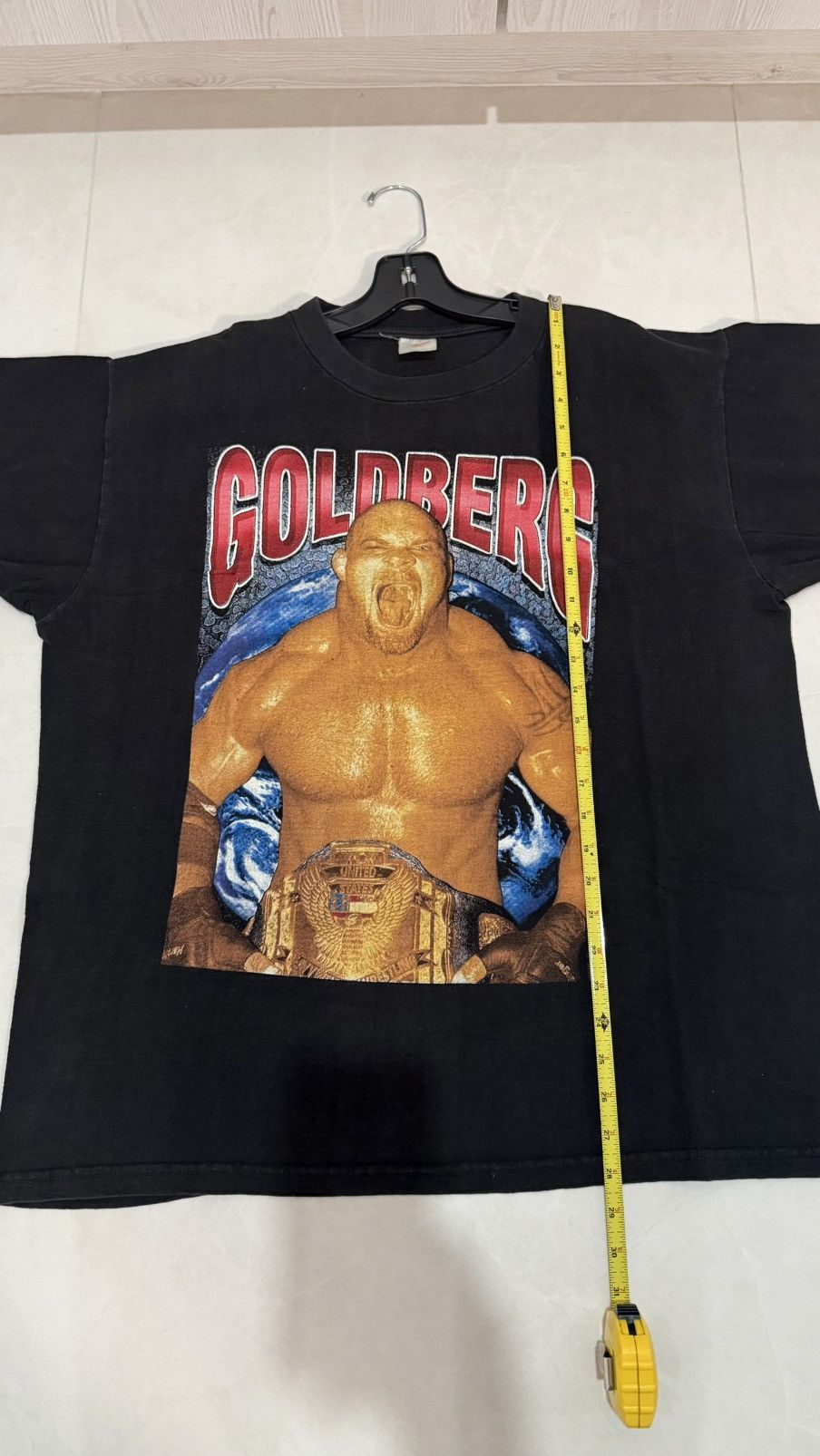 WWE Goldberg WCW Wrestling Rap Tee Style Single Stitch Size XL Size US XL / EU 56 / 4 - 8 Thumbnail