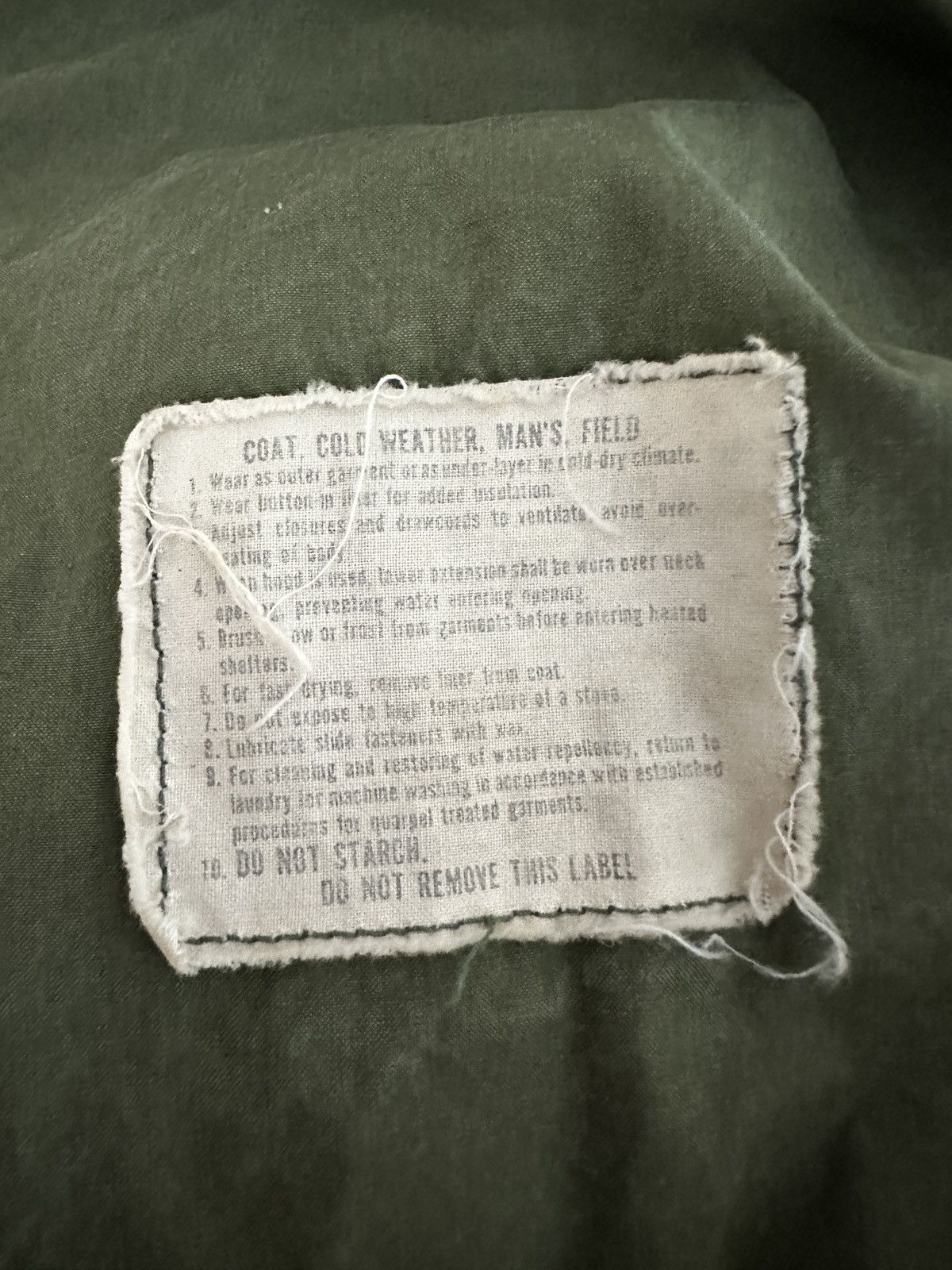 Vintage Vintage 70s PMC Stencil Military Field Jacket Coat Size US S / EU 44-46 / 1 - 9 Thumbnail