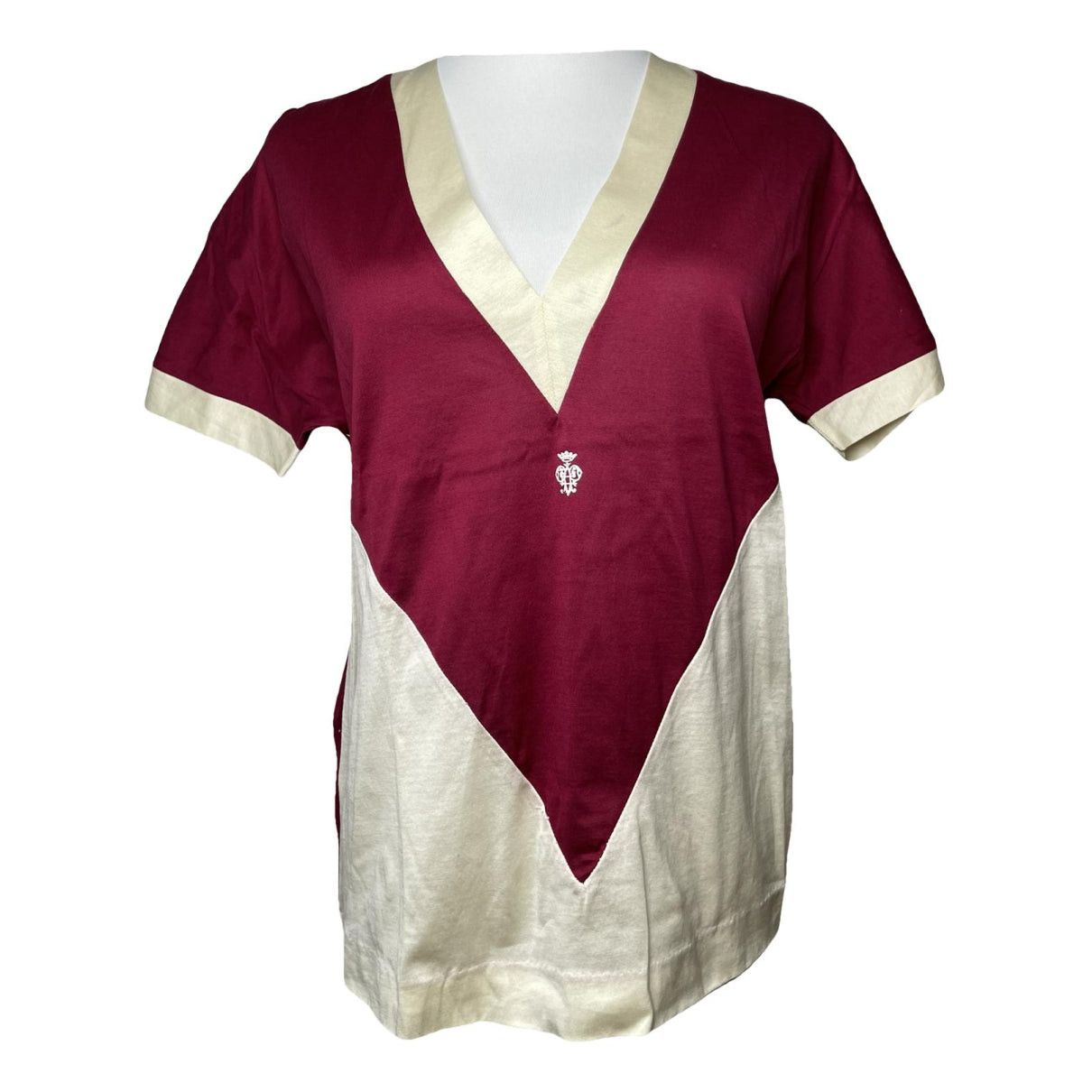 Emilio Pucci Burgundy Wool Top Size M / US 6-8 / IT 42-44 - 1 Thumbnail