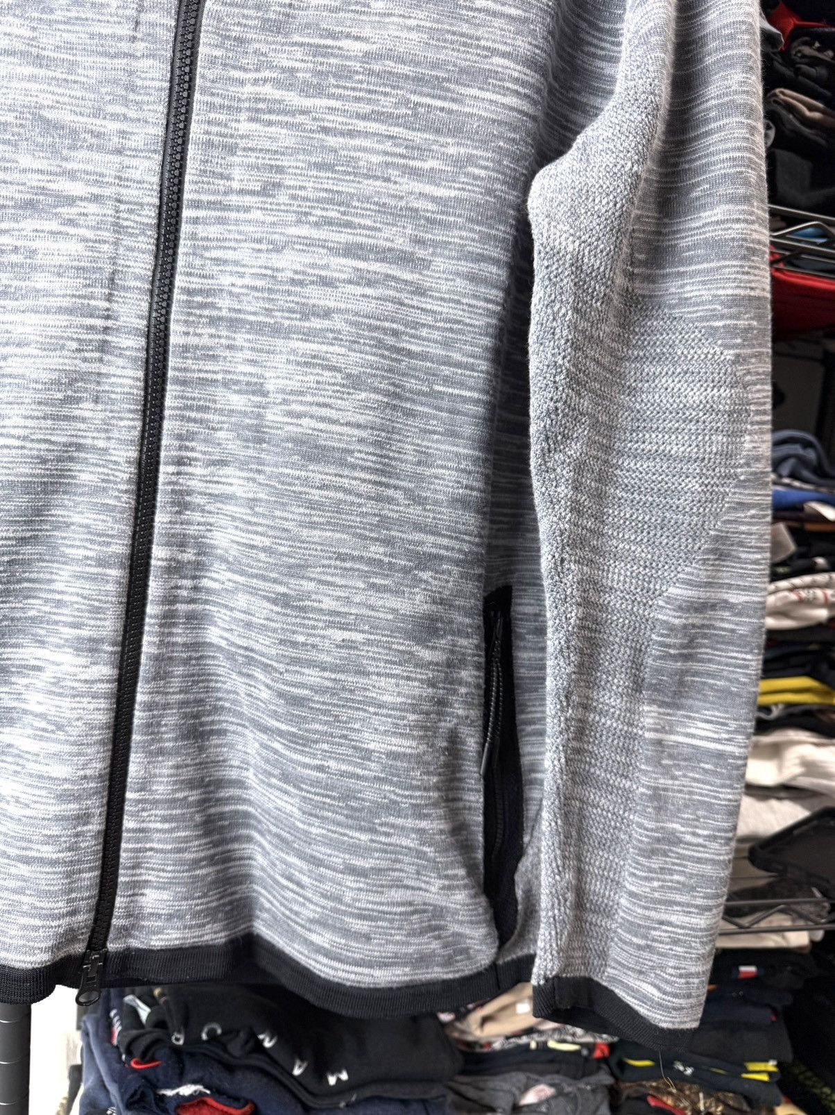 Nike Vintage Nike Tech Fleece Knitted Knit Hoodie Roger Federer Size US L / EU 52-54 / 3 - 6 Thumbnail