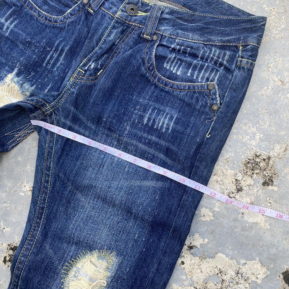 Replay REPLAY ripped patchwork jeans curve legs Size US 32 / EU 48 - 20 Thumbnail