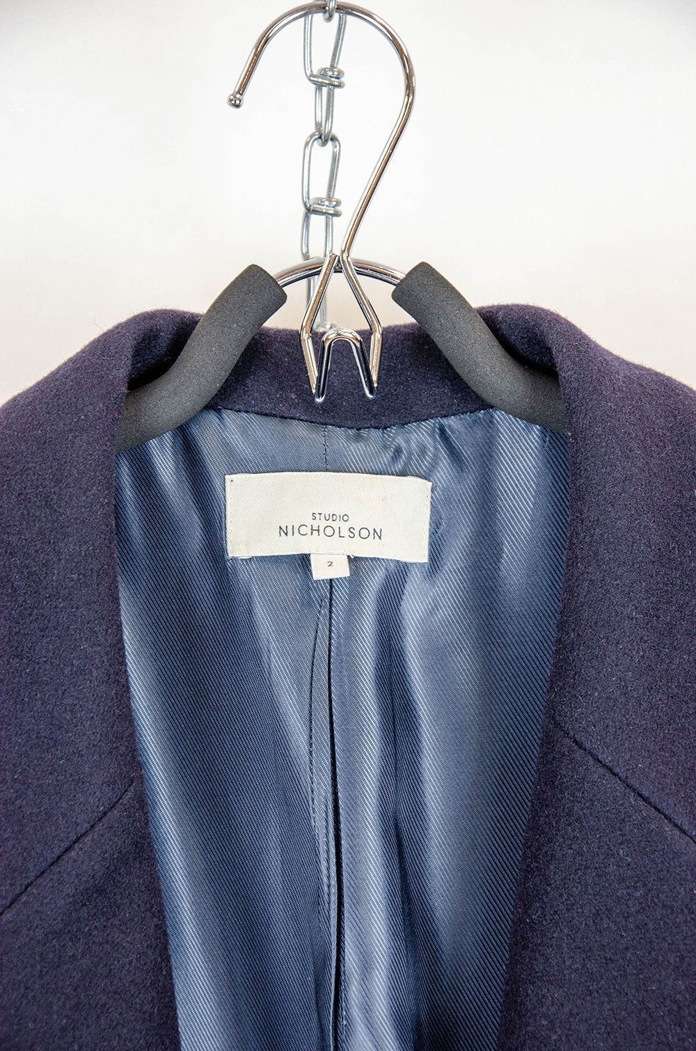 Studio Nicholson Studio Nicholson Roche Wool Coat – Size 2 (Portugal) Size S / US 4 / IT 40 - 6 Thumbnail