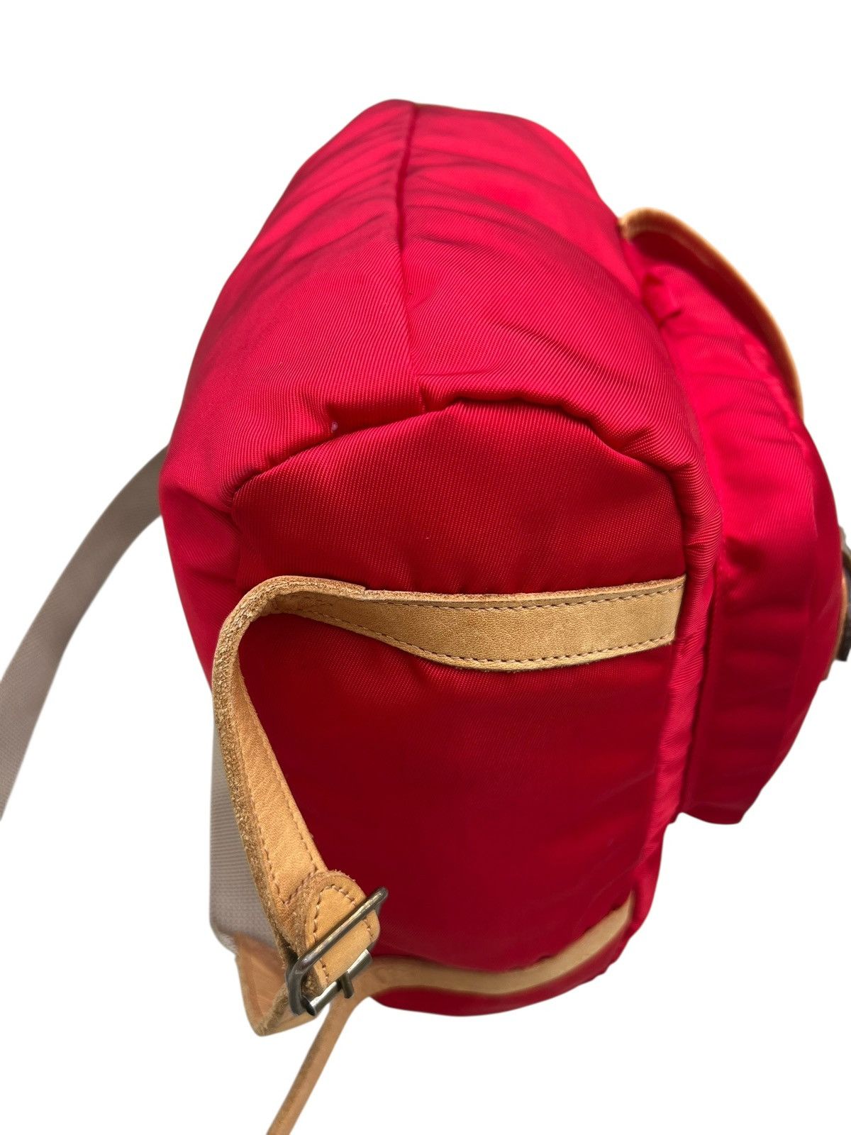 Porter Vintage Porter by Yoshida Red Nylon Leather Backpack Bag Size ONE SIZE - 17 Thumbnail