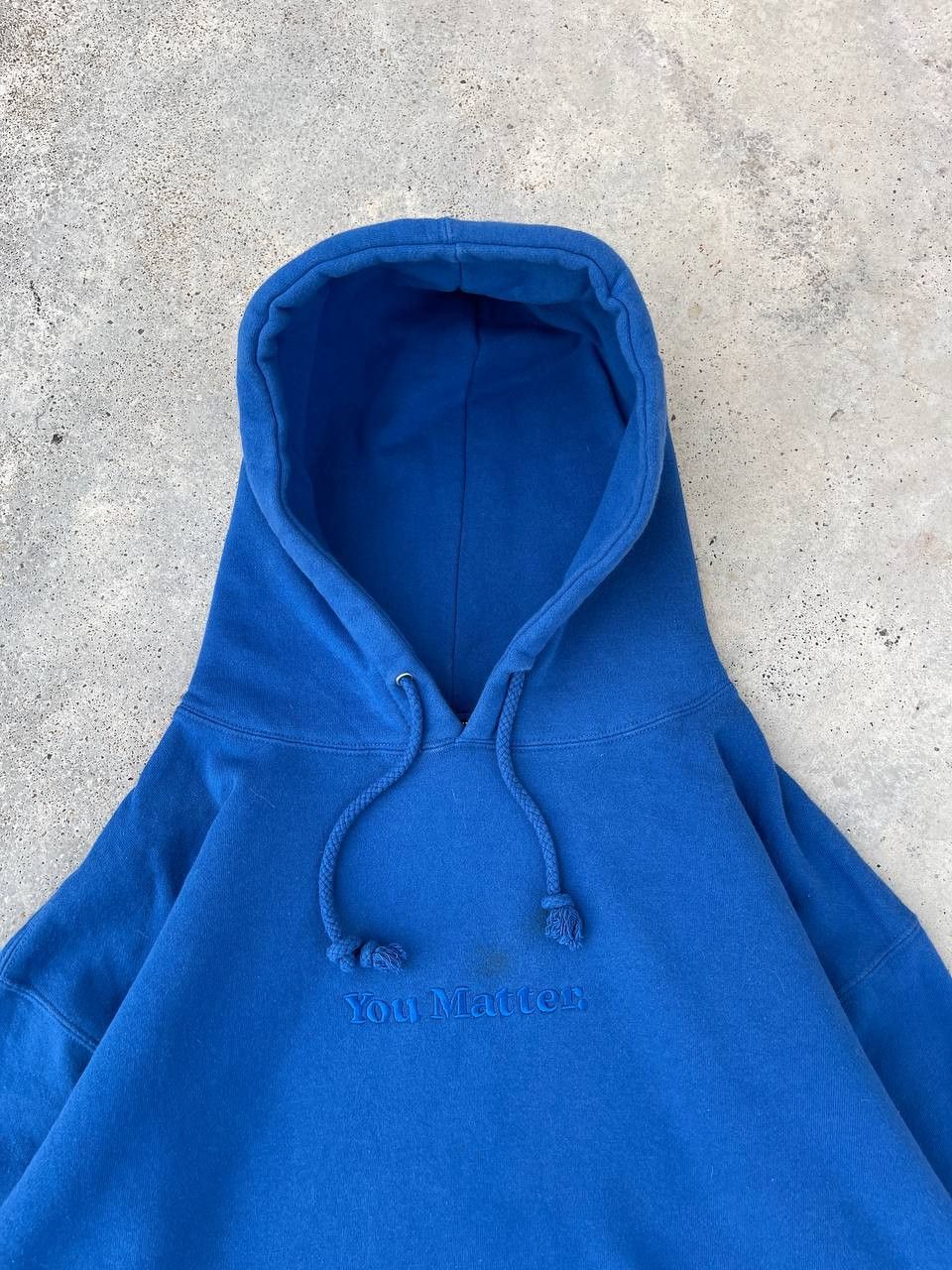 You Matter by Demetrius Harmon Faded Blue You Matter Hoodie by Demetrius Harmon Size US XL / EU 56 / 4 - 2 Thumbnail