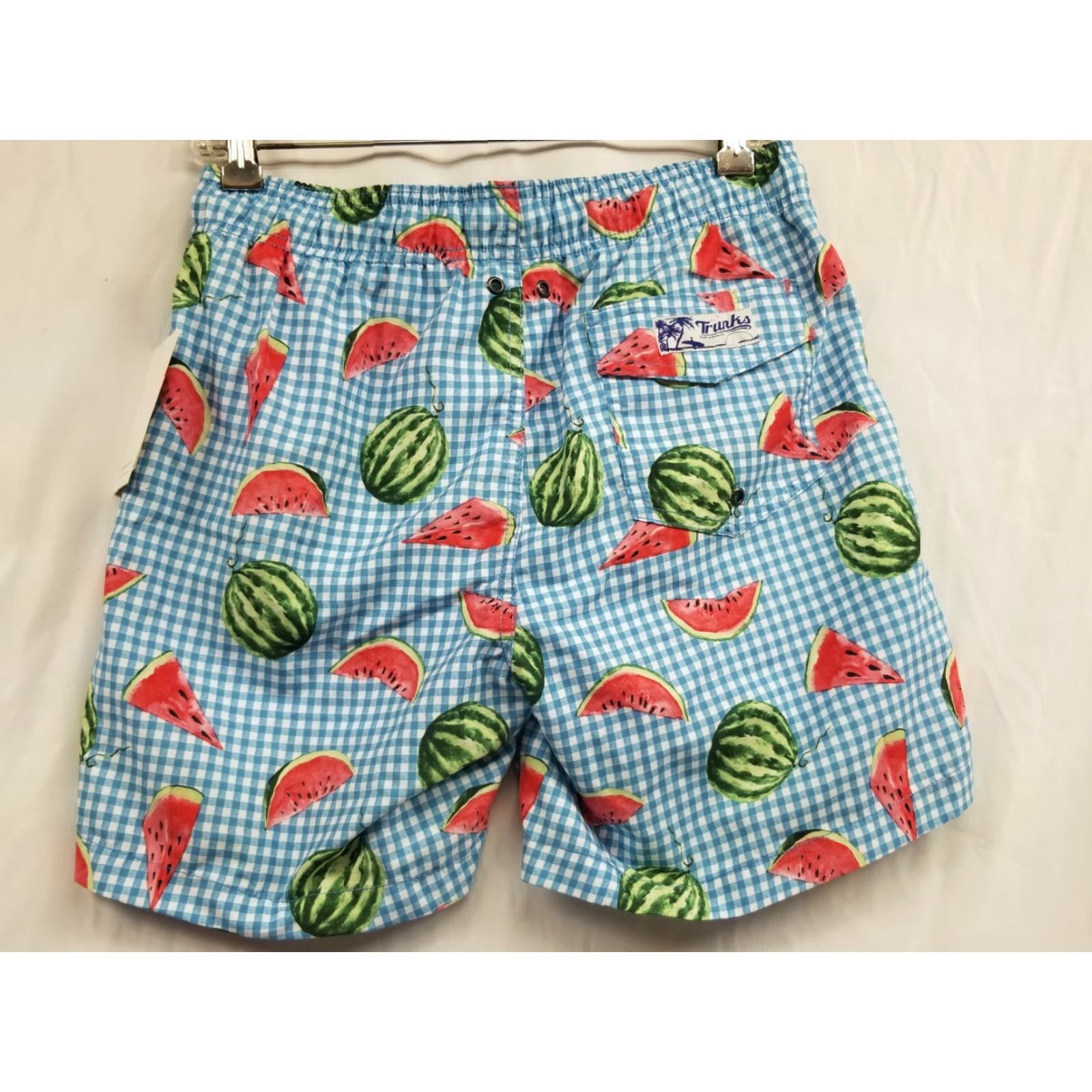 Vintage Trunks Surf & Swim Co. Bermuda Shorts Men S Watermelon Print Beach Casual Clothes Size US 29 - 2 Thumbnail