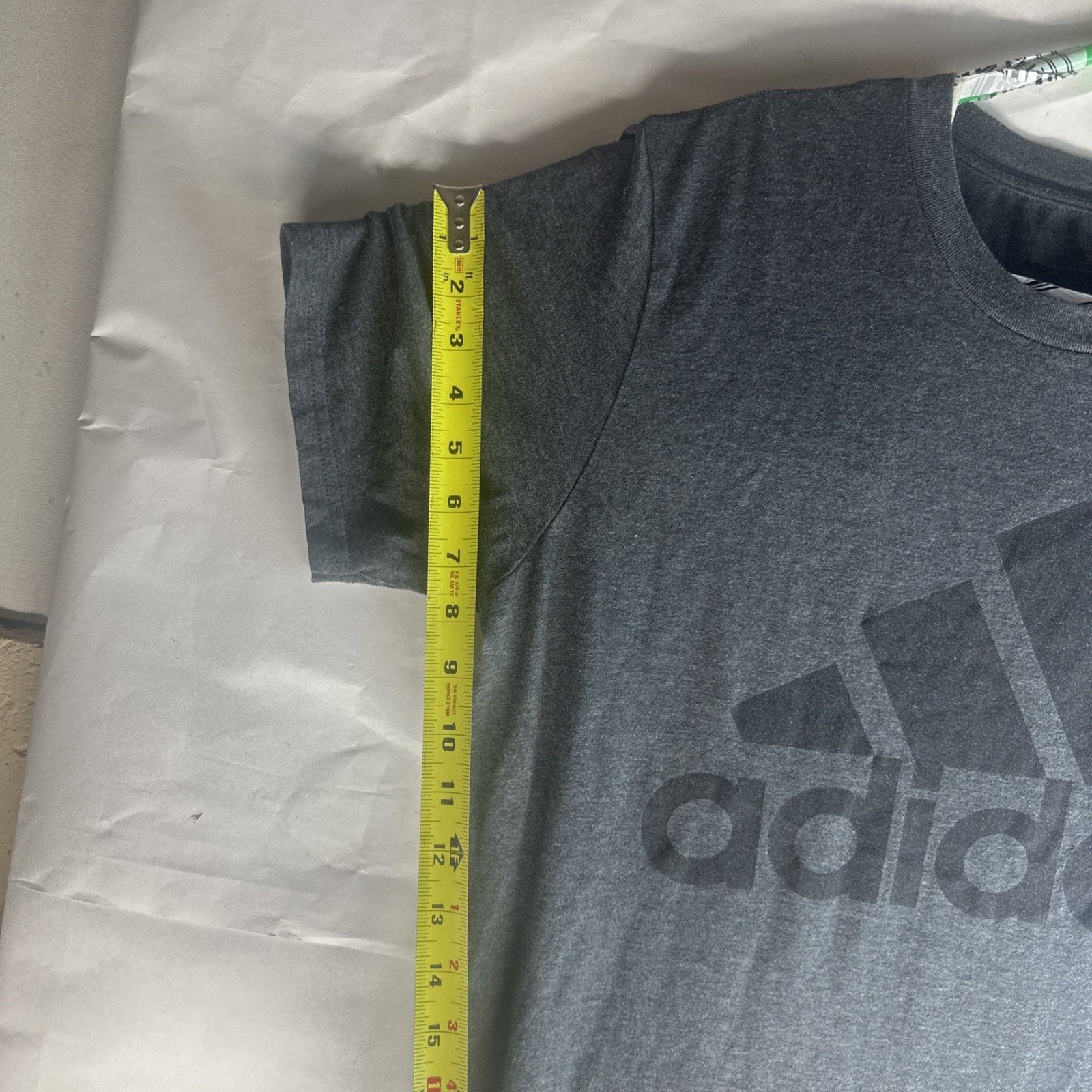 Adidas Adidas Men’s Athletic T-Shirt Medium - Dark Gray Size US S / EU 44-46 / 1 - 5 Thumbnail