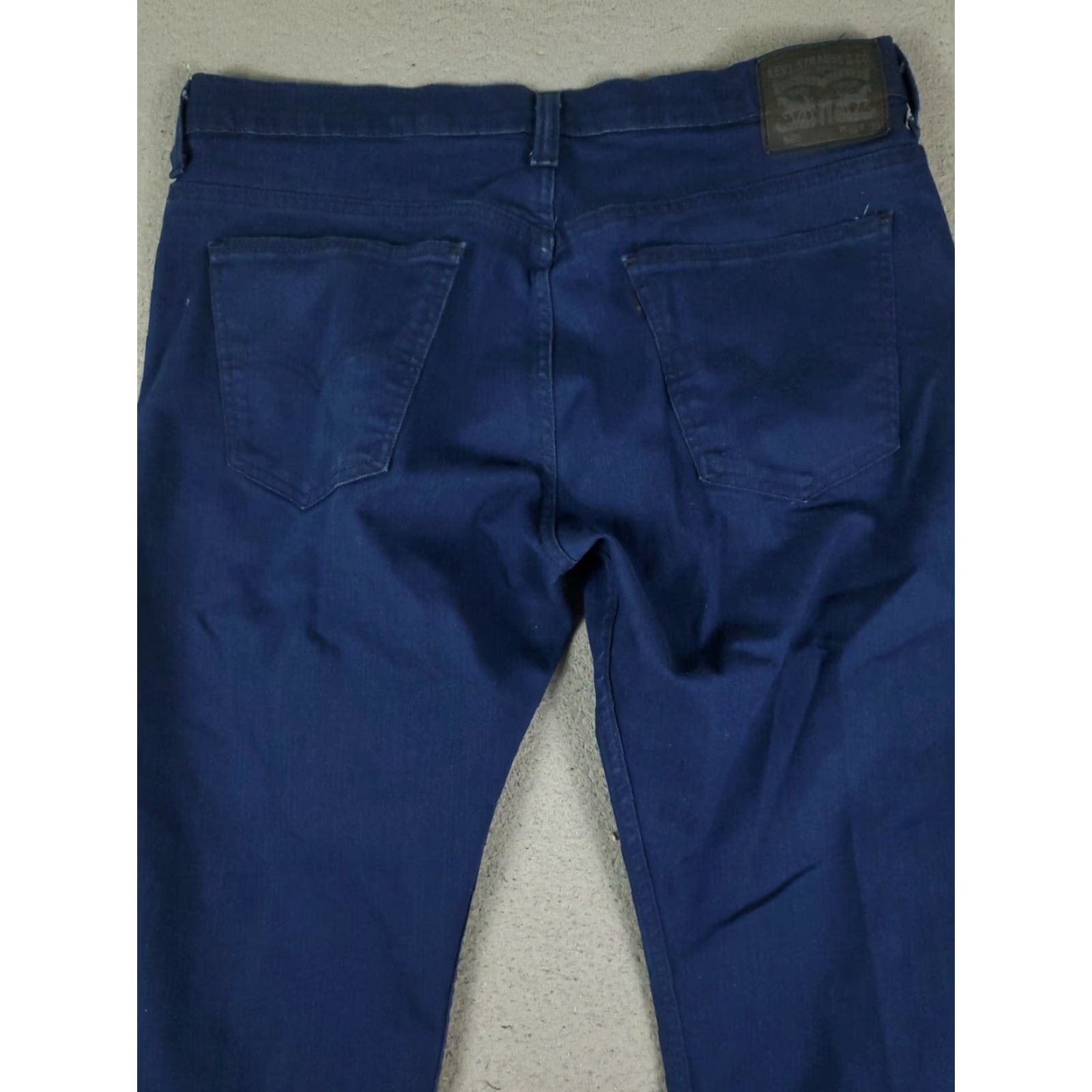 Levi's Levis 569 Straight Leg Jeans Mens 36x28 Blue Denim Pants Size US 36 / EU 52 - 7 Thumbnail