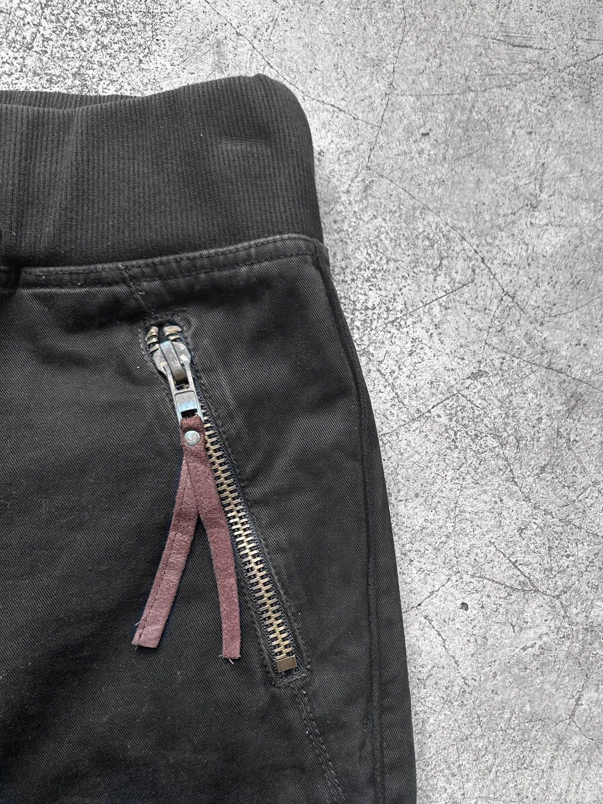 14th Addiction × If Six Was Nine × Le Grande Bleu (L.G.B.) G.O.A. Flared Black Cargo Pants Size US 30 / EU 46 - 6 Thumbnail