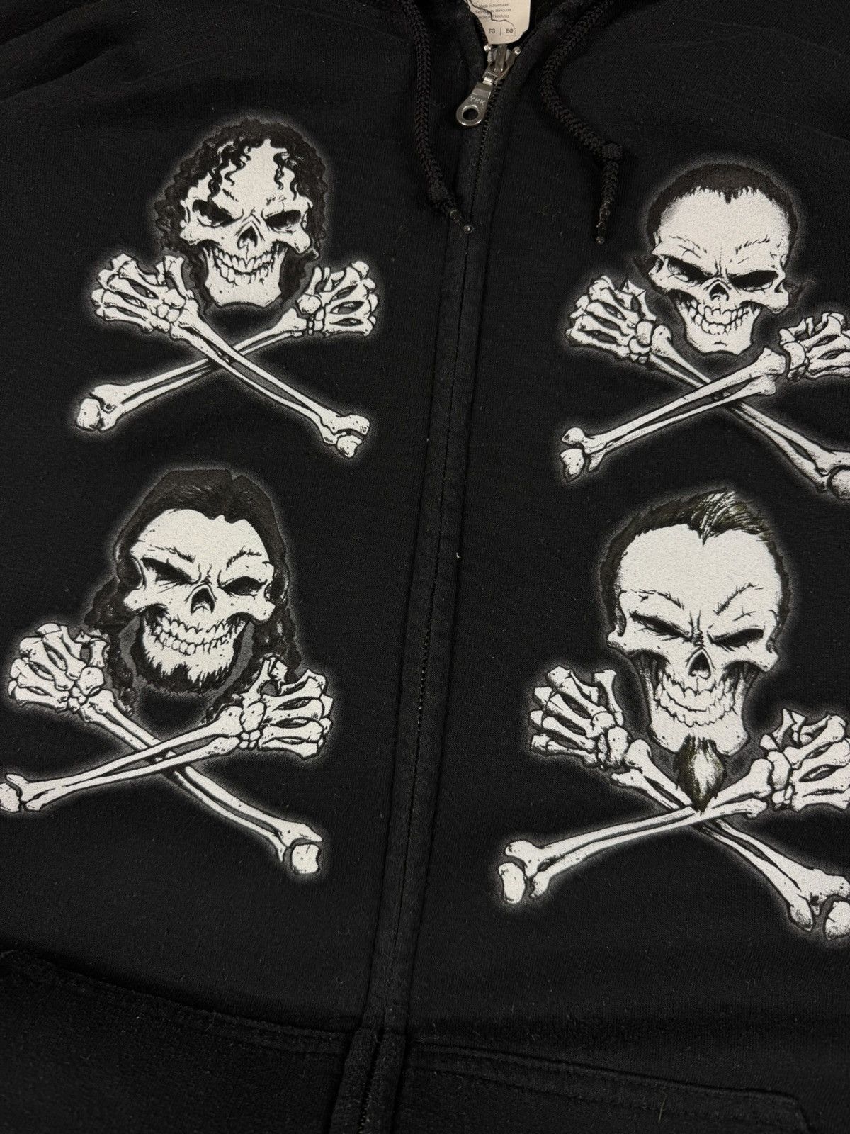 Metallica Vintage 00s Metallica birth school death zip hoodie Size US XL / EU 56 / 4 - 9 Thumbnail