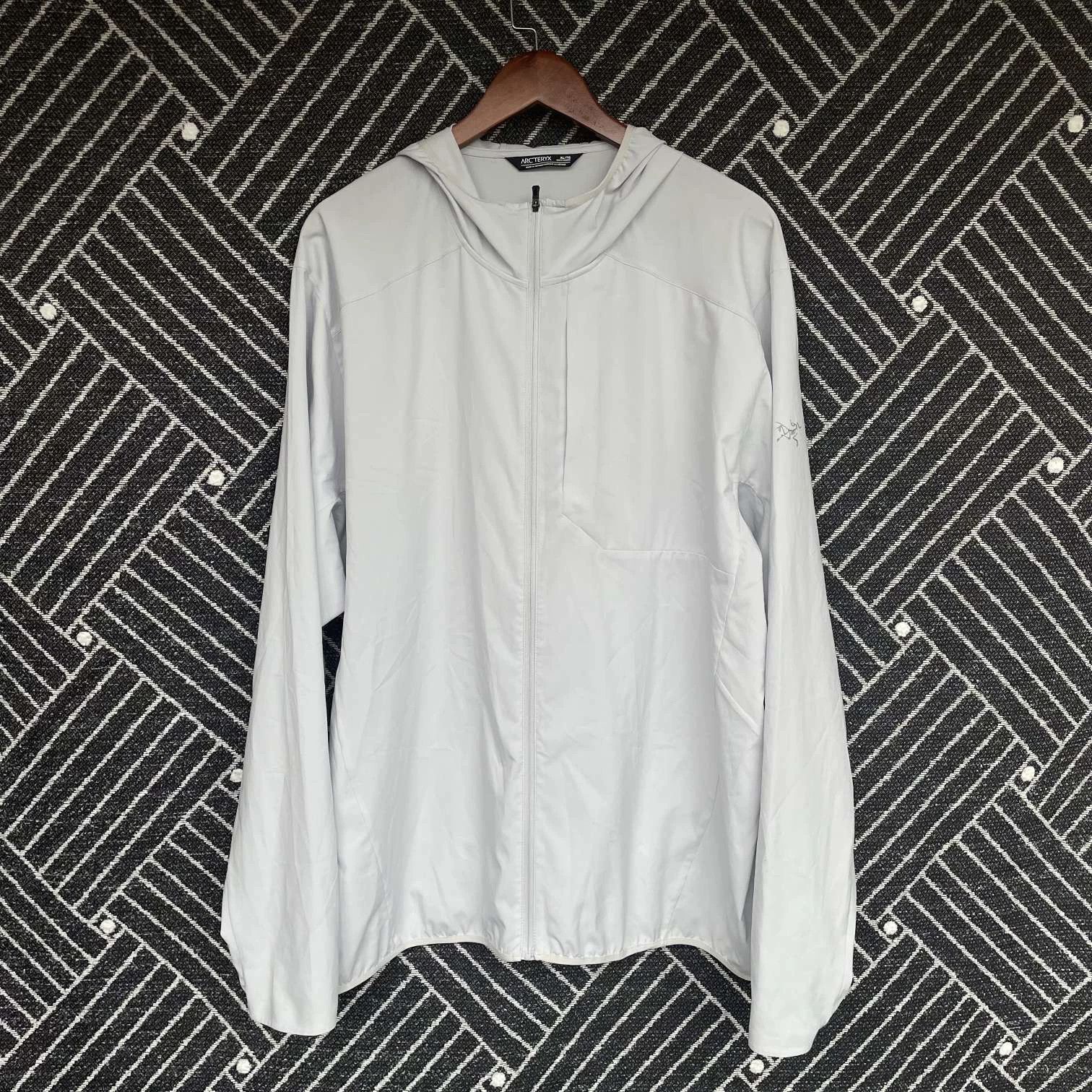 Arc'teryx Arcteryx Sima Men's XL Solid UPF Zipper Light Work Hoody 99% Size US XL / EU 56 / 4 - 1 Thumbnail