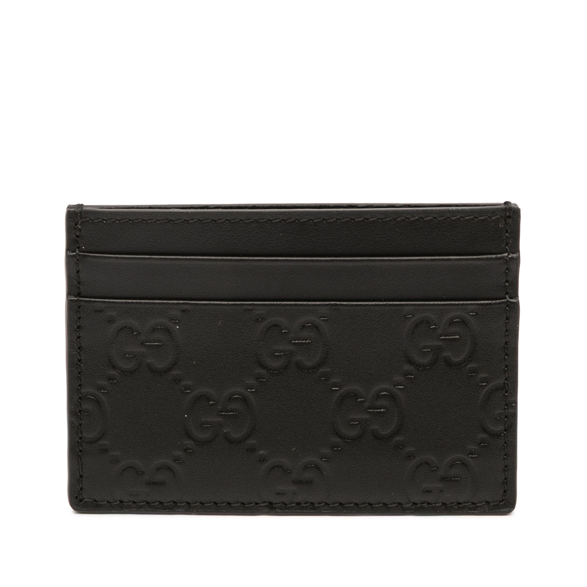Gucci Gucci Guccissima Card Holder Size ONE SIZE - 1 Thumbnail