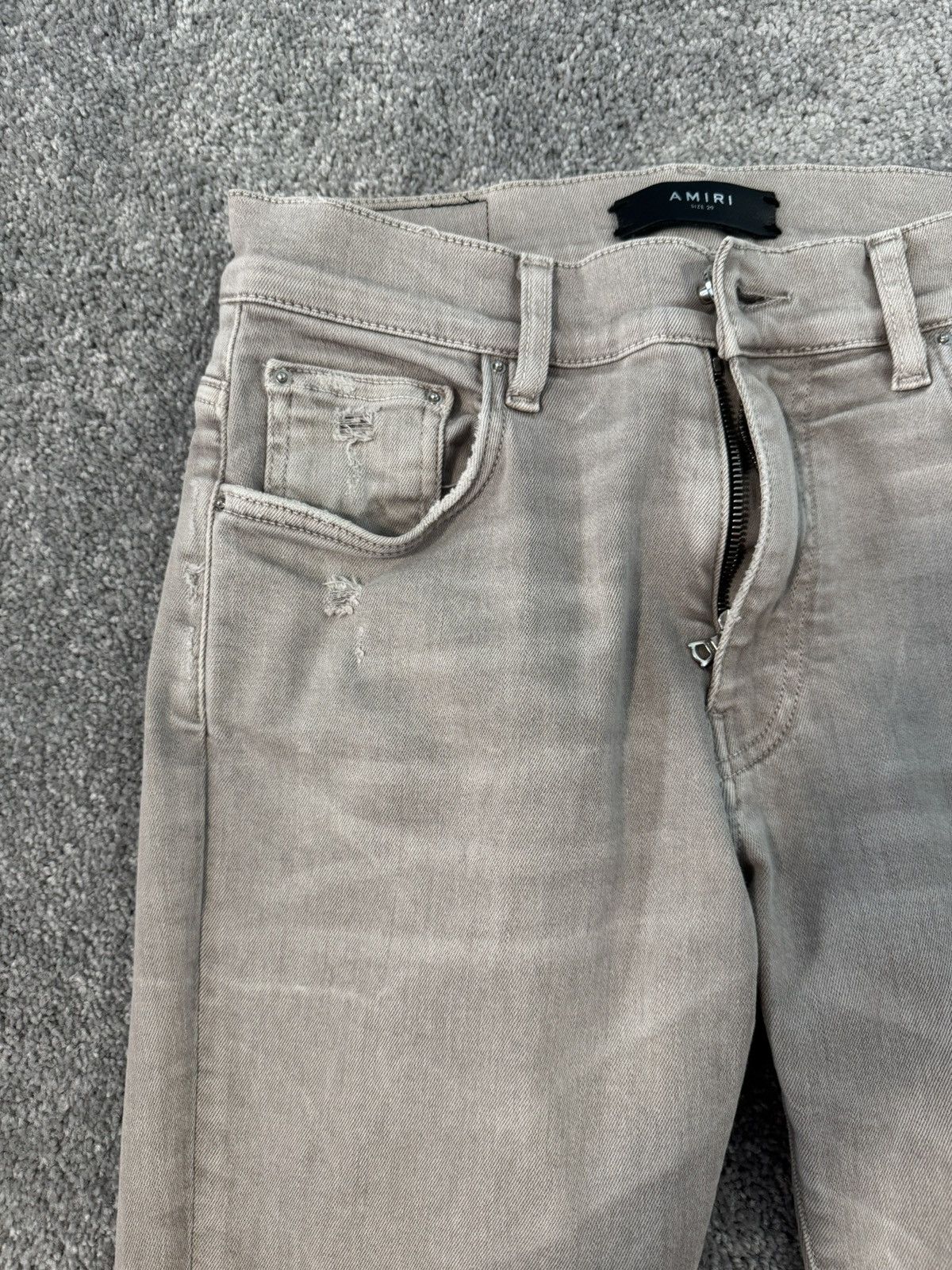 Amiri Amiri grey jeans Size US 29 - 3 Thumbnail
