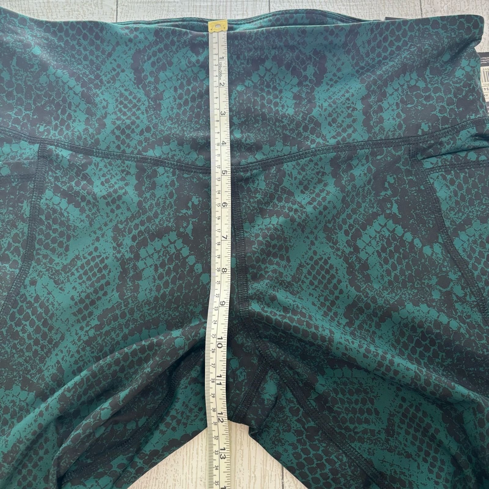 Other Champion C9 Duo Dry Green and Black Leggings XXL NWT Size 34" / US 12 / IT 48 - 4 Thumbnail
