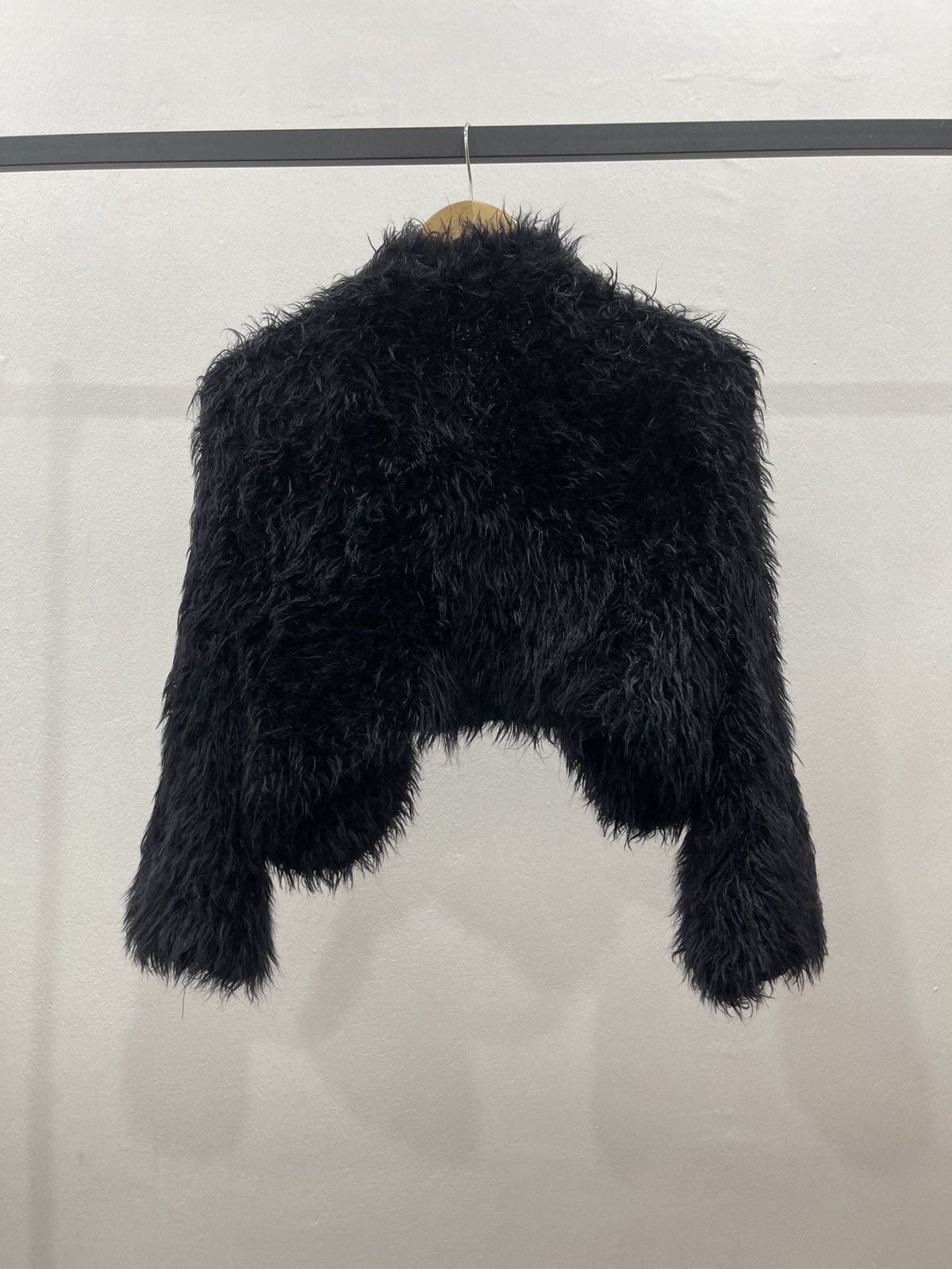 Courreges Courreges Cropped Faux Fur Jacket Size S / US 4 / IT 40 - 4 Thumbnail