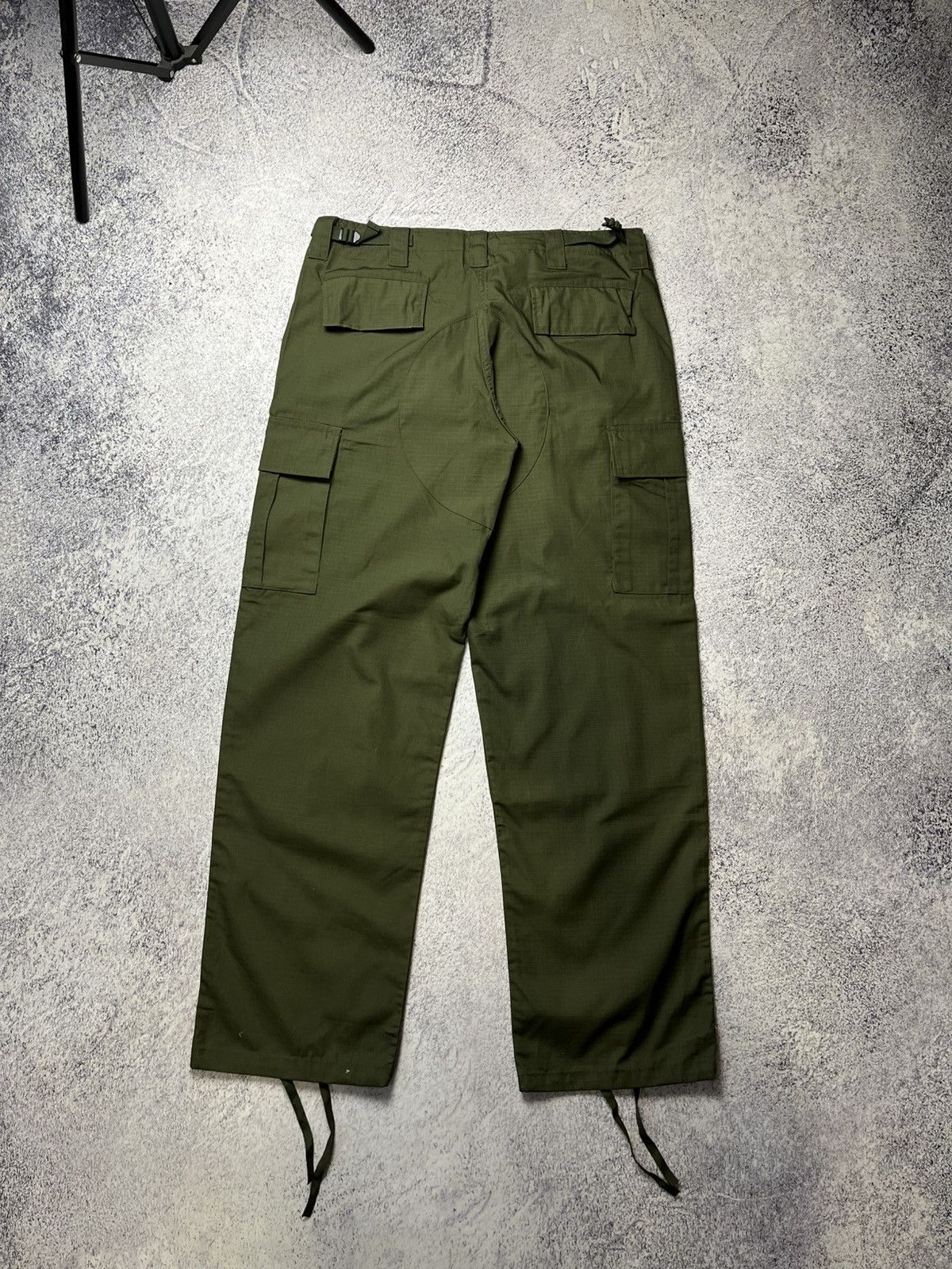 Japanese Brand RARE VINTAGE FADED STREETWEAR CAMO CARGO PANTS Y2K Size US 36 / EU 52 - 13 Thumbnail