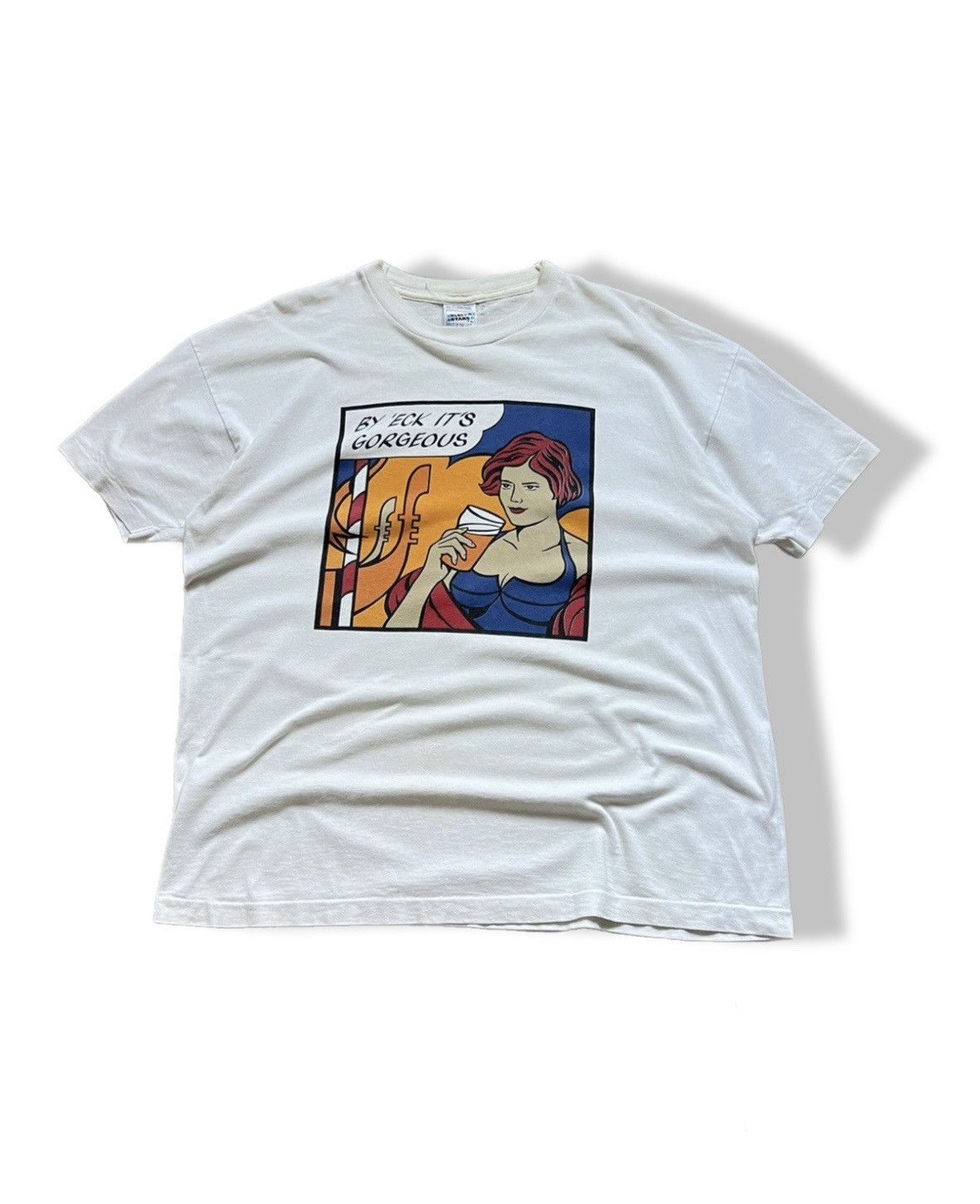 Band Tees Vintage 90s Boddingtons Bitter of Manchester Y2K Size US XL / EU 56 / 4 - 1 Thumbnail