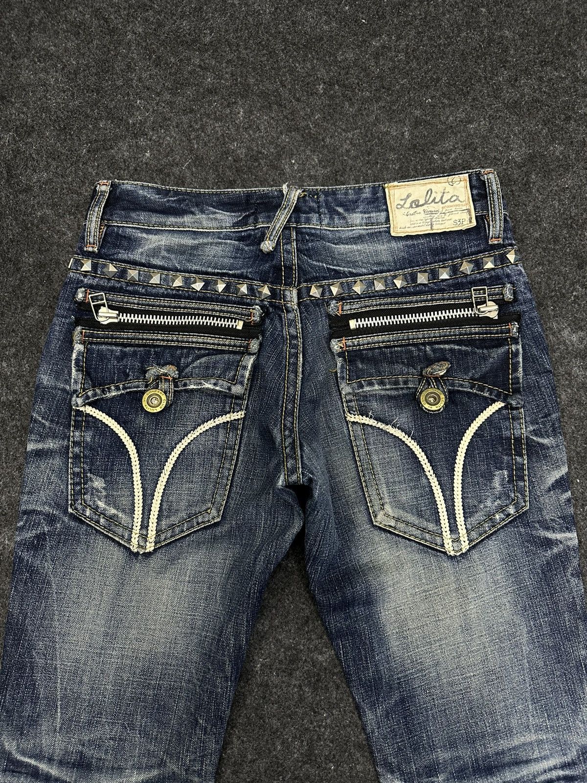 Hysteric Glamour Lolita Concert Club Flare Distressed Denim 29x29 F47 Size US 29 - 7 Thumbnail