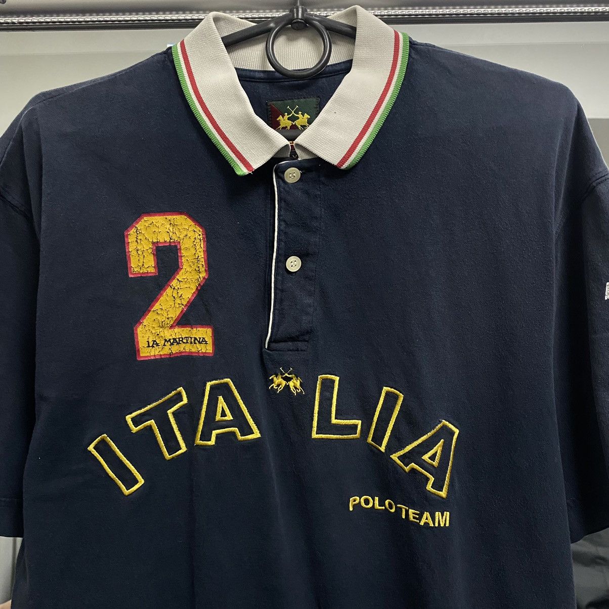 La Martina La martina Polo Shirt Italia #2 Size US XL / EU 56 / 4 - 8 Thumbnail