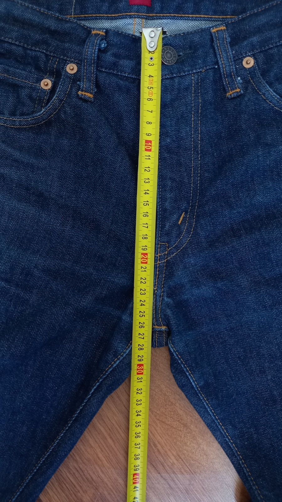 RESOLUTE Resolute 712 Denim Blue Jeans Made In Japan W31 Selvedge Size US 31 - 17 Thumbnail