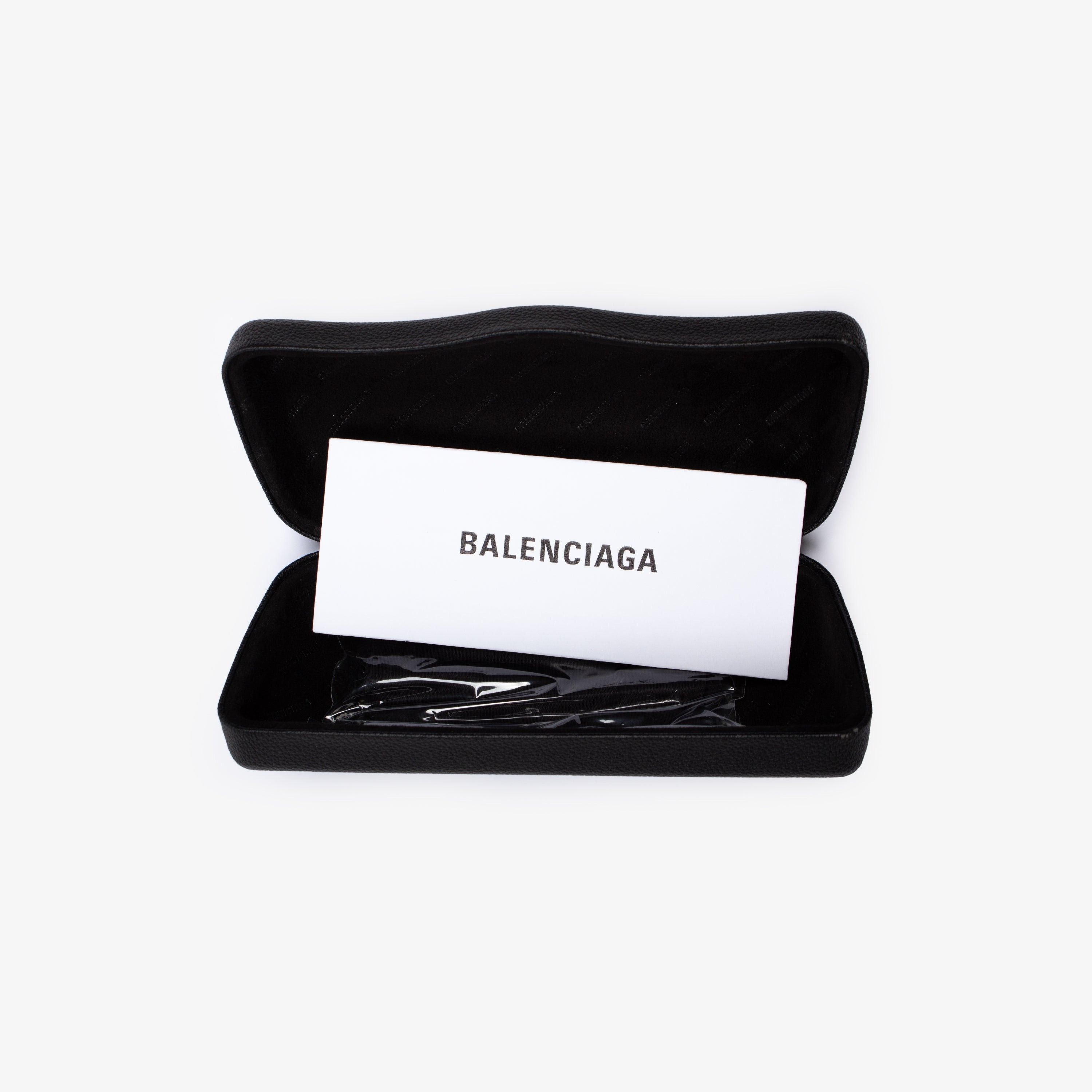 Balenciaga BALENCIAGA SILVER SWIFT OVAL SUNGLASSES Size ONE SIZE - 7 Thumbnail