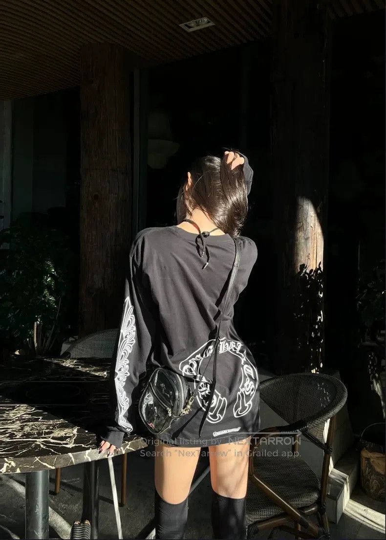 Chrome Hearts CHROME HEARTS Size XL Black long sleeves Size US XL / EU 56 / 4 - 4 Thumbnail