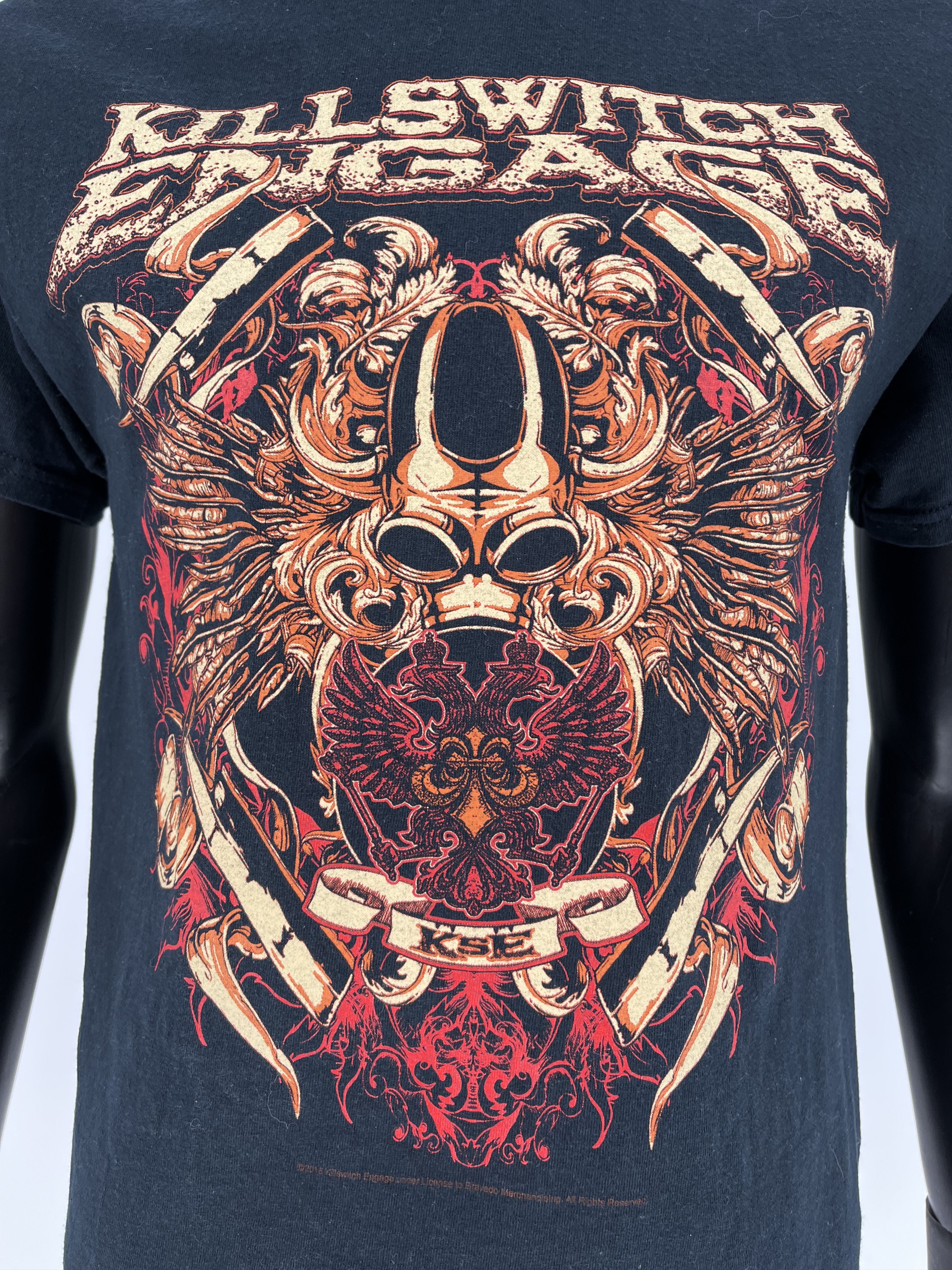 Band Tees × Vintage Killswitch Engage Metalcore Band Tee 00s Size US M / EU 48-50 / 2 - 7 Thumbnail
