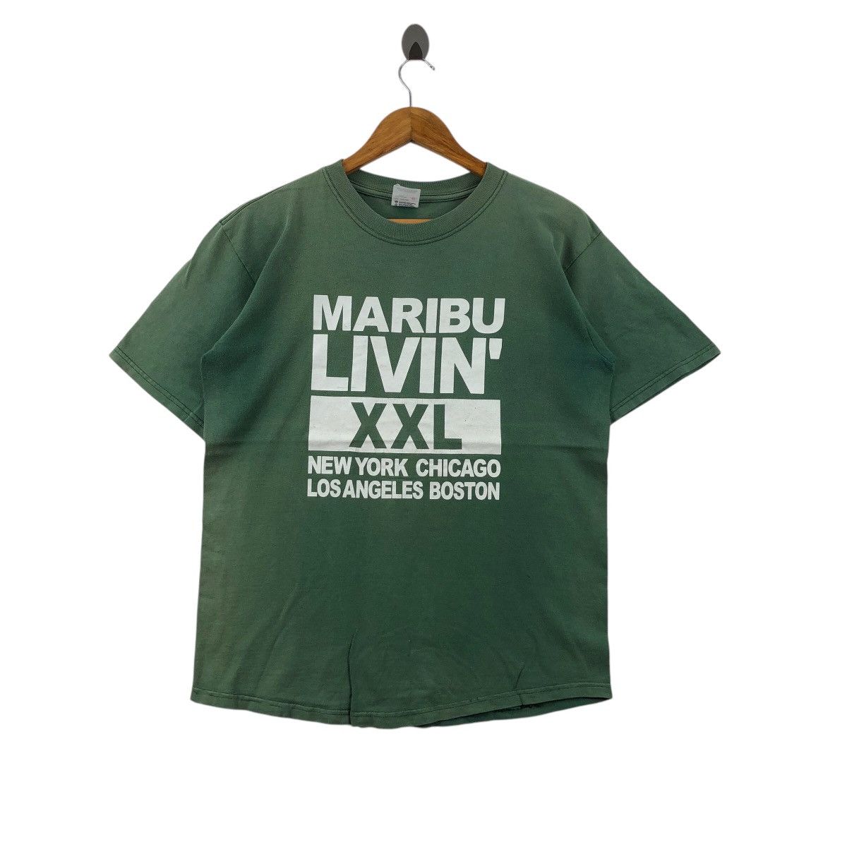 Vintage Vintage Maribu Livin’ Tee Shirt NY Chicago Las Angeles Size US M / EU 48-50 / 2 - 1 Thumbnail
