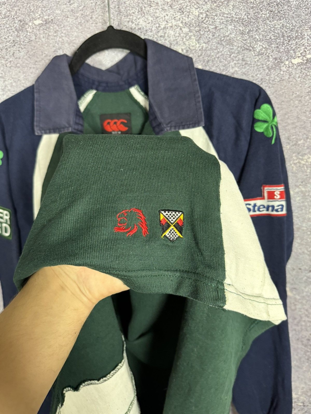 Canterbury of New Zealand × Vintage Vintage 2003 London Irish Union CanterburyRugby Jersey Size US M / EU 48-50 / 2 - 12 Thumbnail