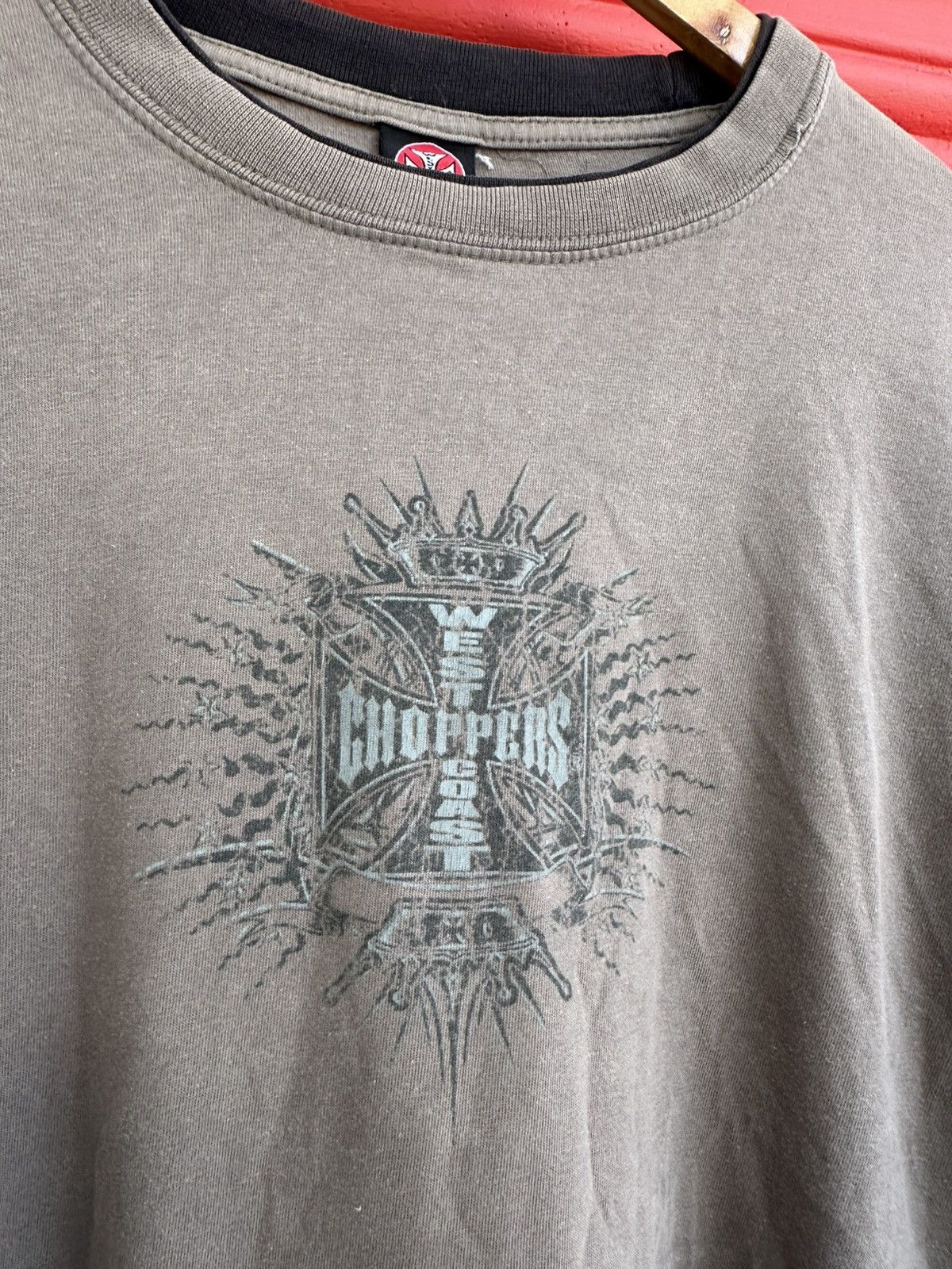West Coast Choppers Vintage West Coast Choppers Jesse James LS Tee Size US XL / EU 56 / 4 - 5 Thumbnail