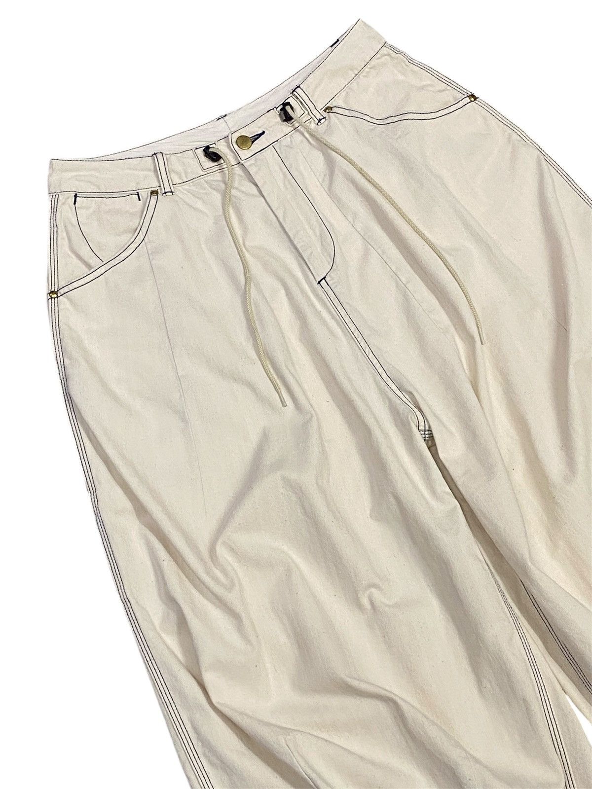 Needles 🪡 Needles Carpenter Balloon Wide Cotton Pants Size US 30 / EU 46 - 7 Thumbnail